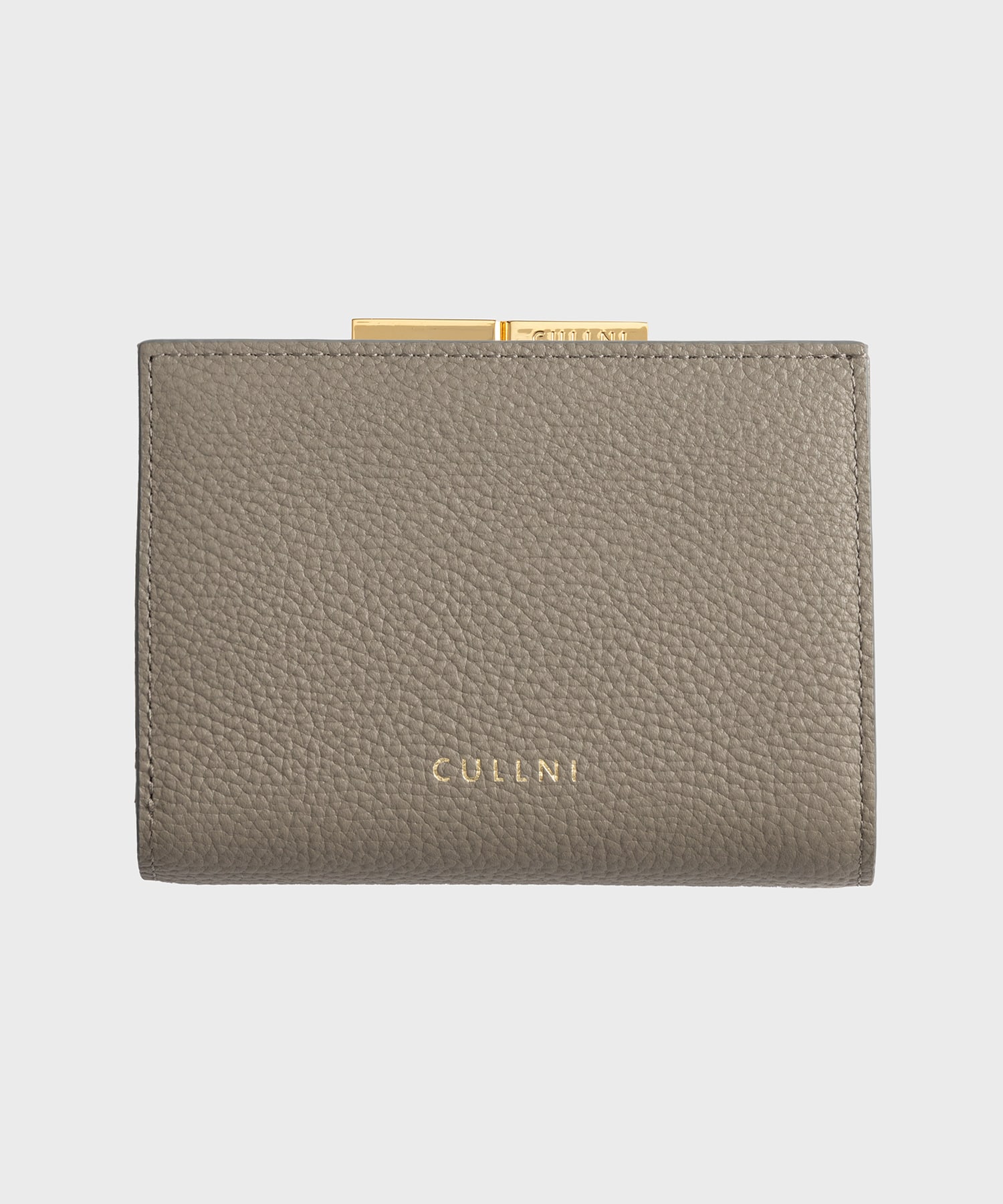 Leather Mini wallet With A Clasp CULLNI