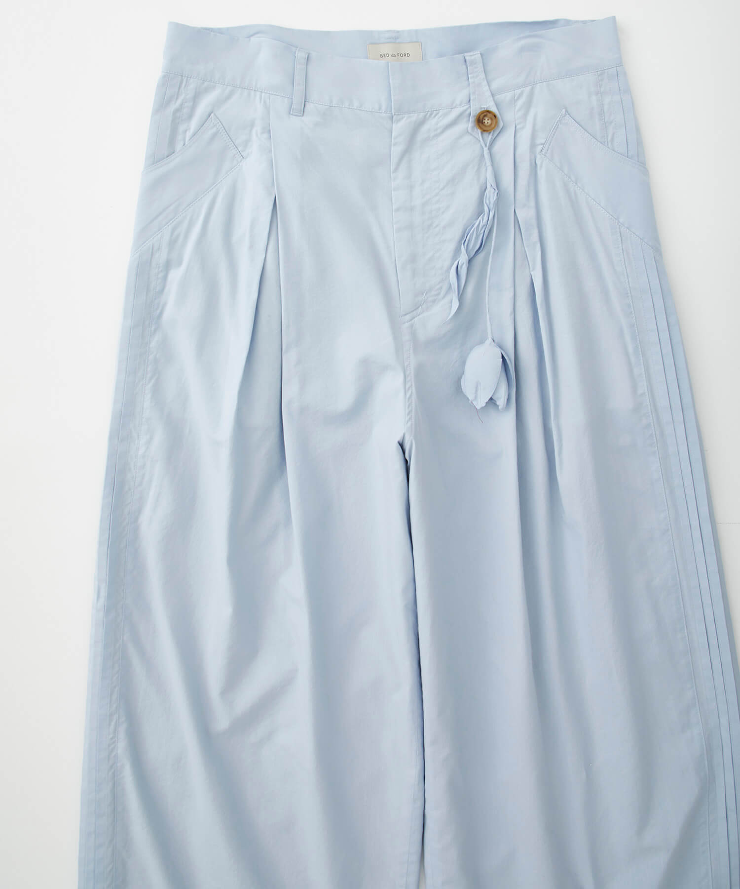 Pin tack wide trousers BED J.W. FORD