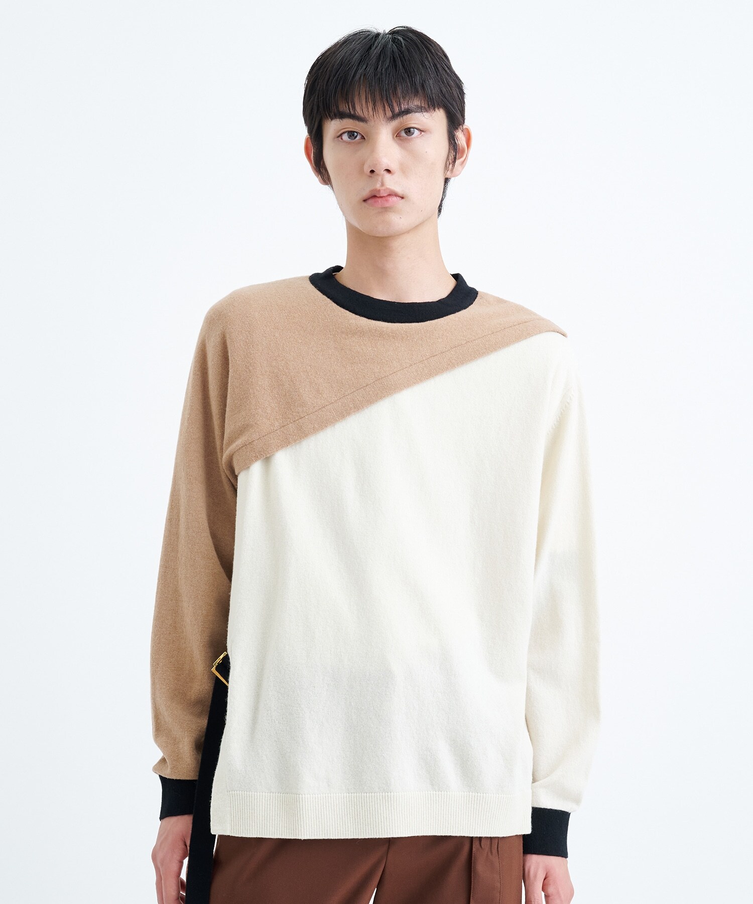 LAYERED BICOLOR KNIT