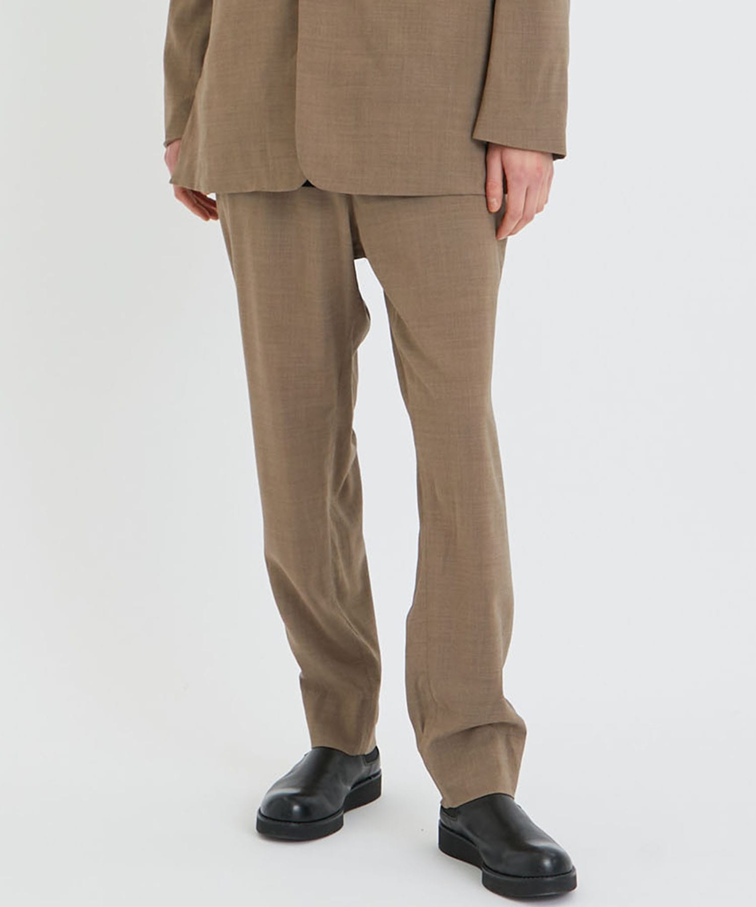 Washed Tapered Trousers