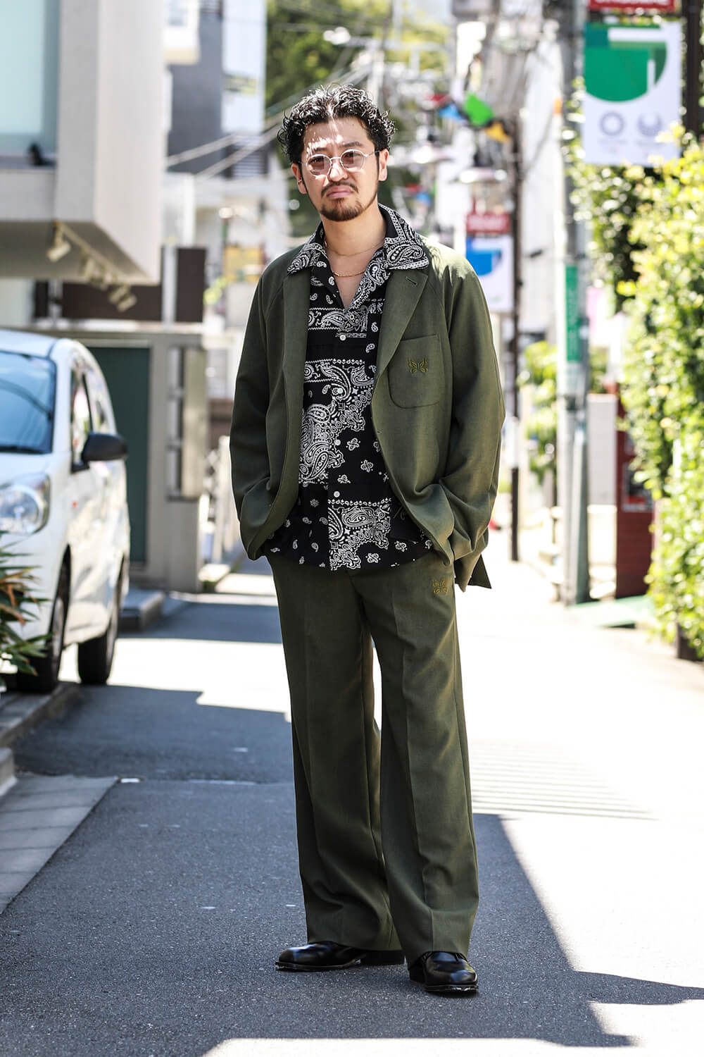 Needles Track Pant Jacket ニードルス セットアップ-