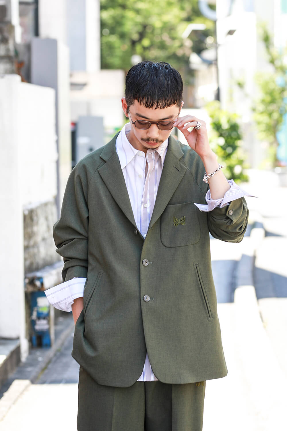 限定値下げ！Needles 20AW Fancy Tweed セットアップ xs - セットアップ