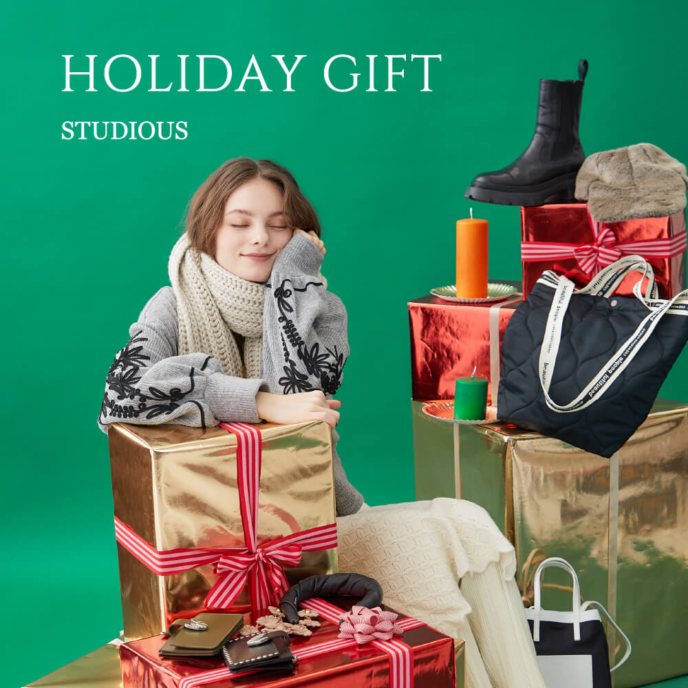 HOLIDAY GIFT IDEA 2021 WINTER women ｜ STUDIOUS ONLINE公式通販サイト