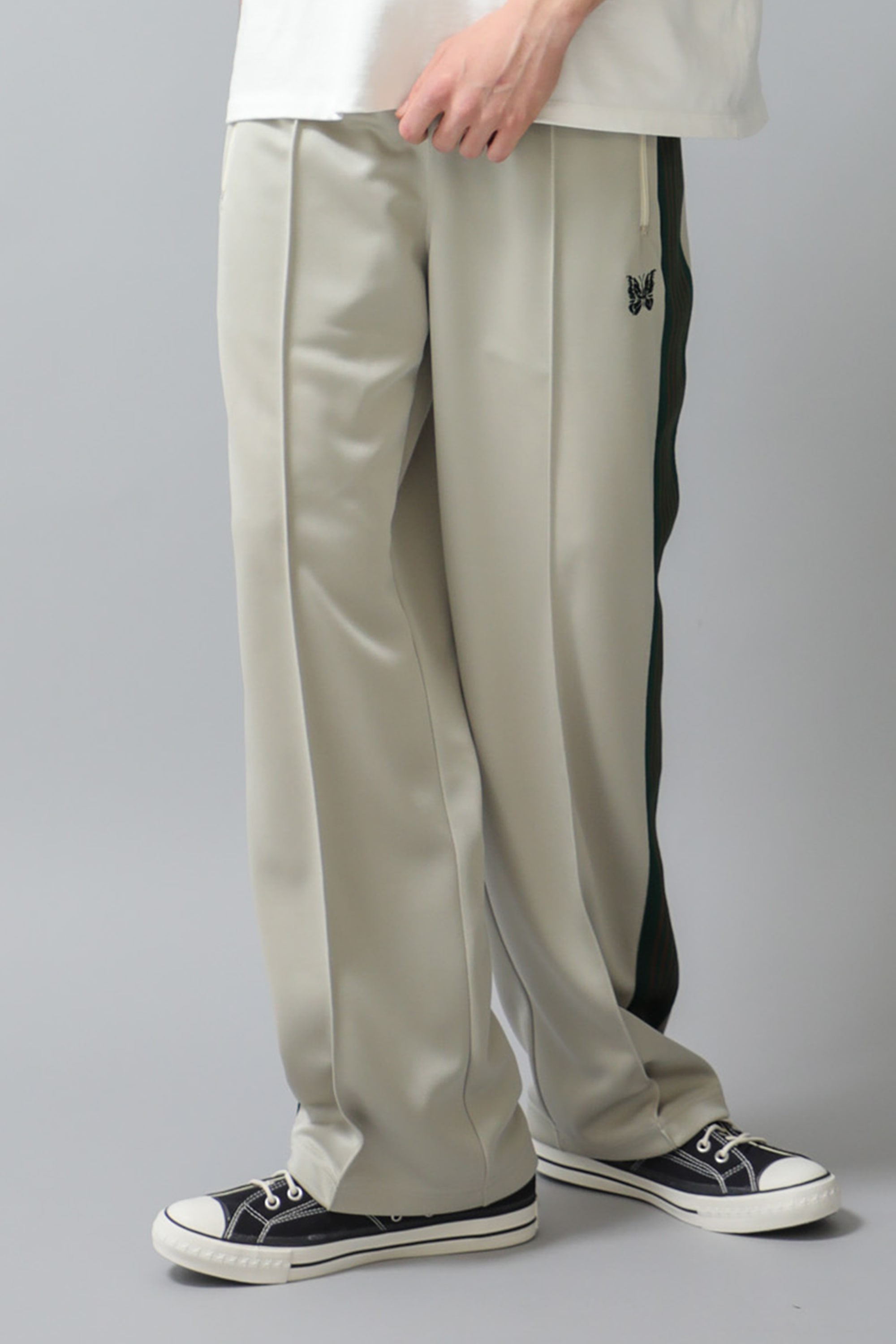 新しく着き NEEDLES TRACK PANT STUDIOUS WHITE agapeeurope.org