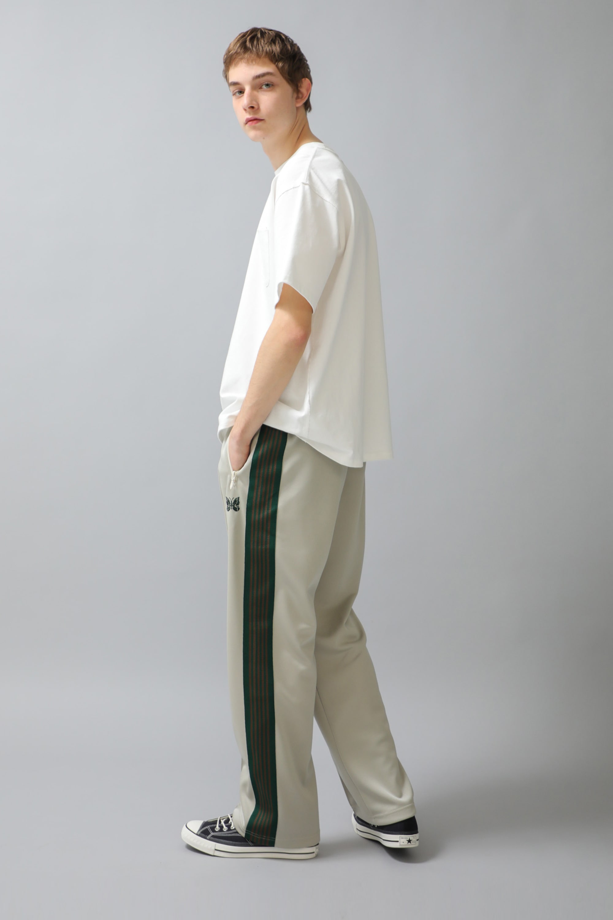 Needles Studious 別注 Track Pant M ECRU | mdh.com.sa