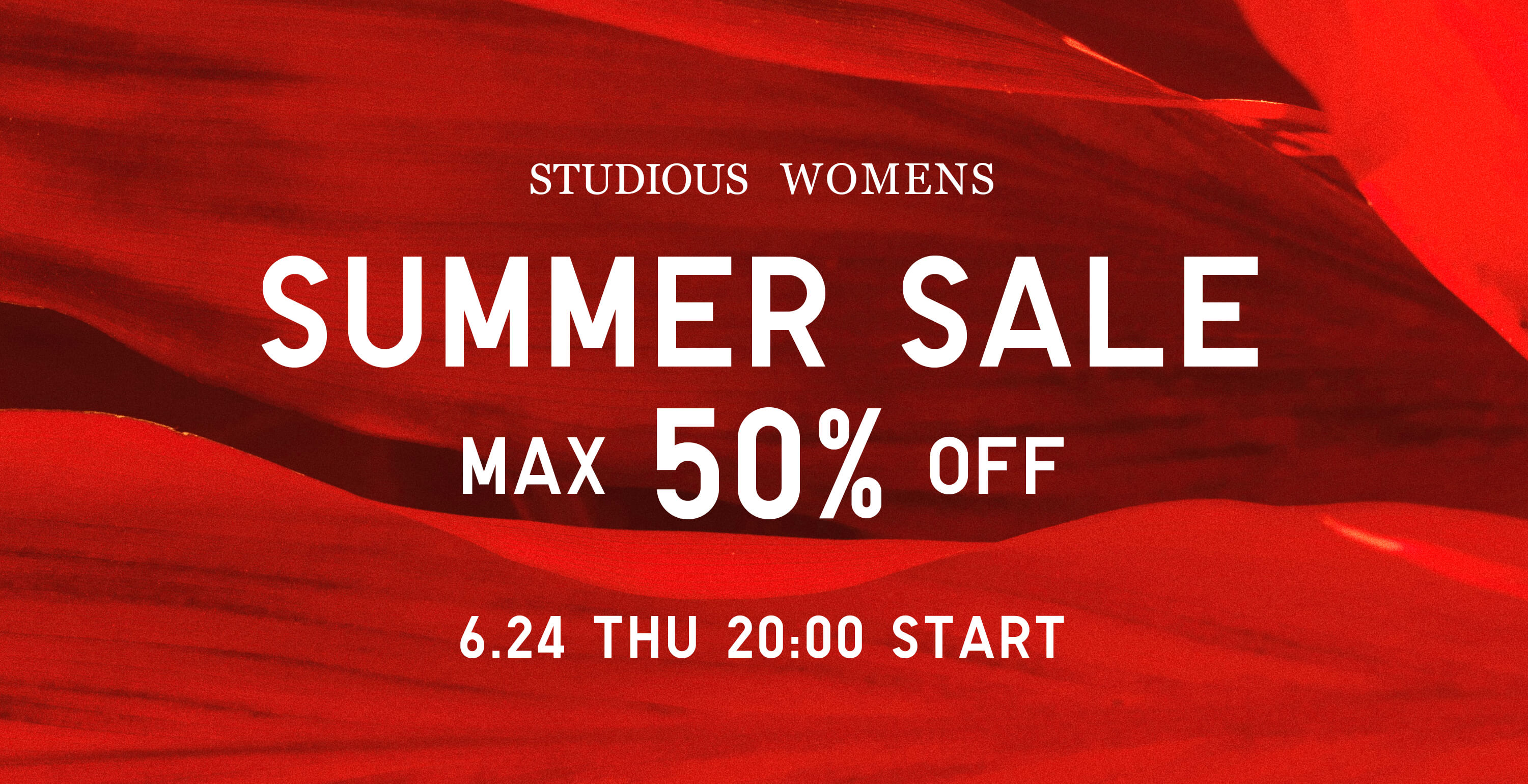 SUMMER SALE 2021｜ STUDIOUS ONLINE公式通販サイト