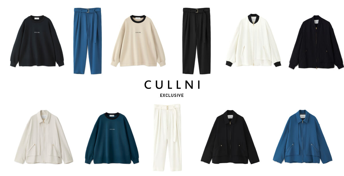 CULLNI 22SS EXCLUSIVE ｜ STUDIOUS MENS｜ STUDIOUS ONLINE公式通販サイト