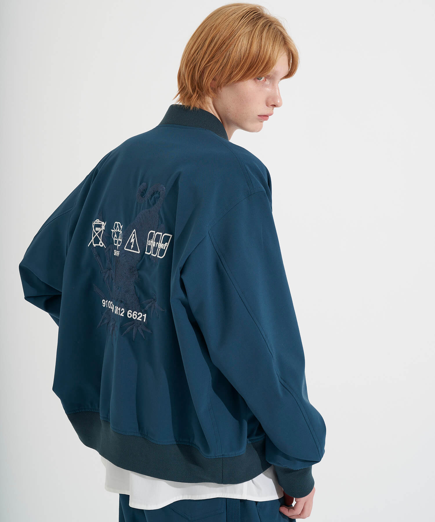 MADEINJAPAN22SS STUDIOUS別注 SHAREEF EX.BLOUSON 刺繍