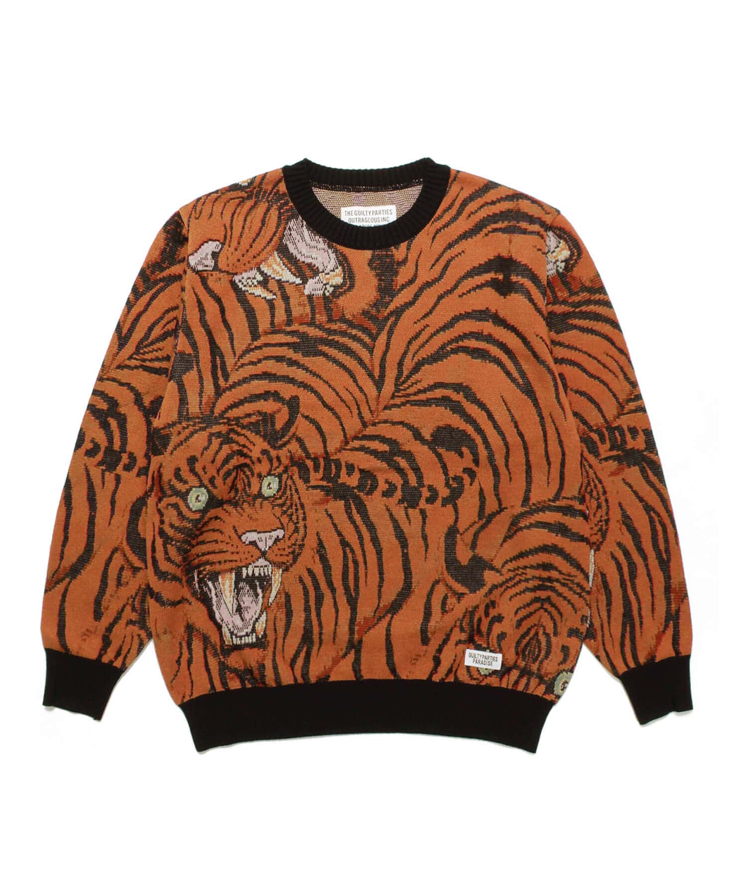 即完 WACKO MARIA　TIM LEHI JACQUARD SWEATER WACKO MARIA TIM LEHI / JACQUARD SWEATER – unexpected store