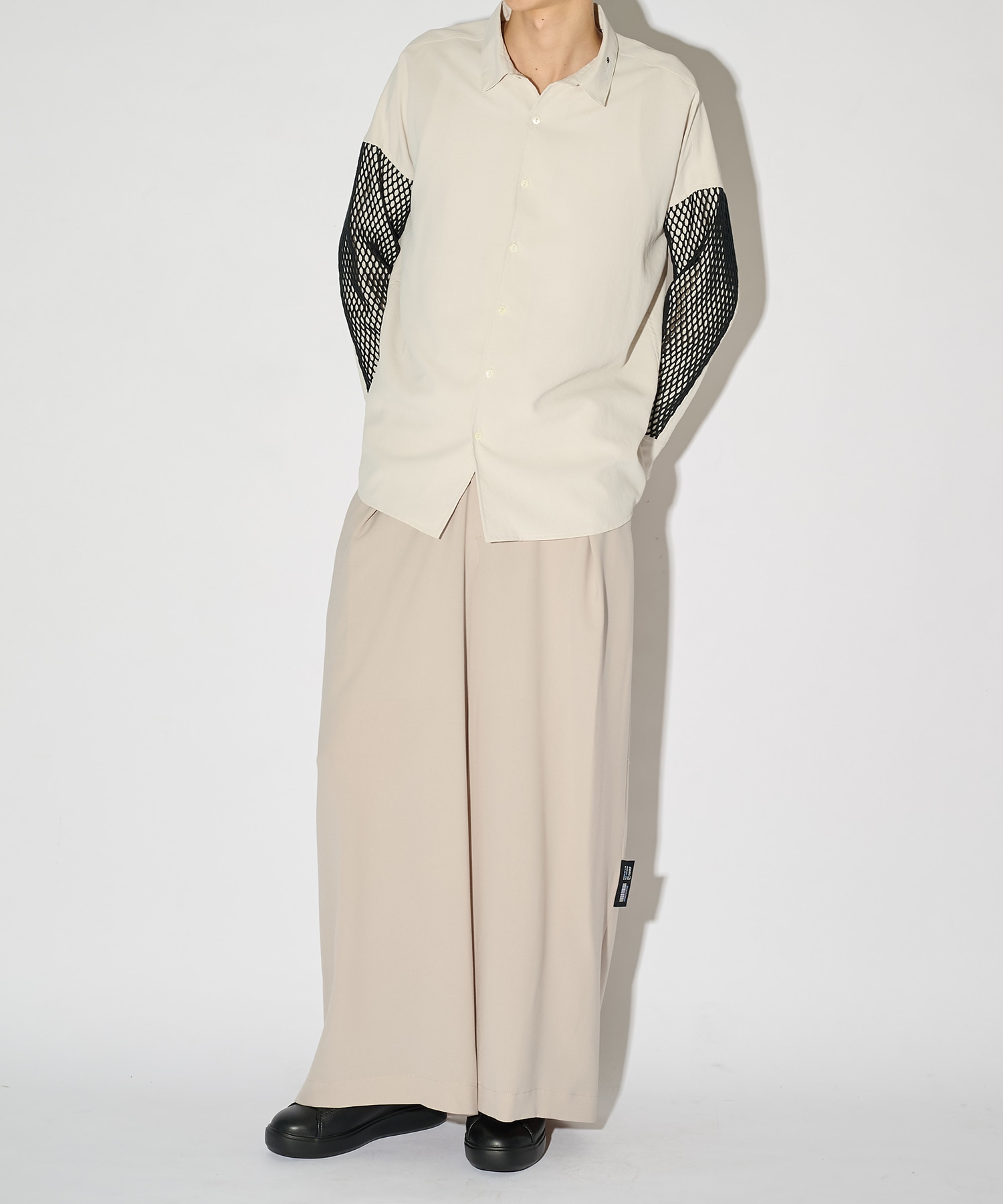 MESH SLEEVE SHIRTS SHAREEF