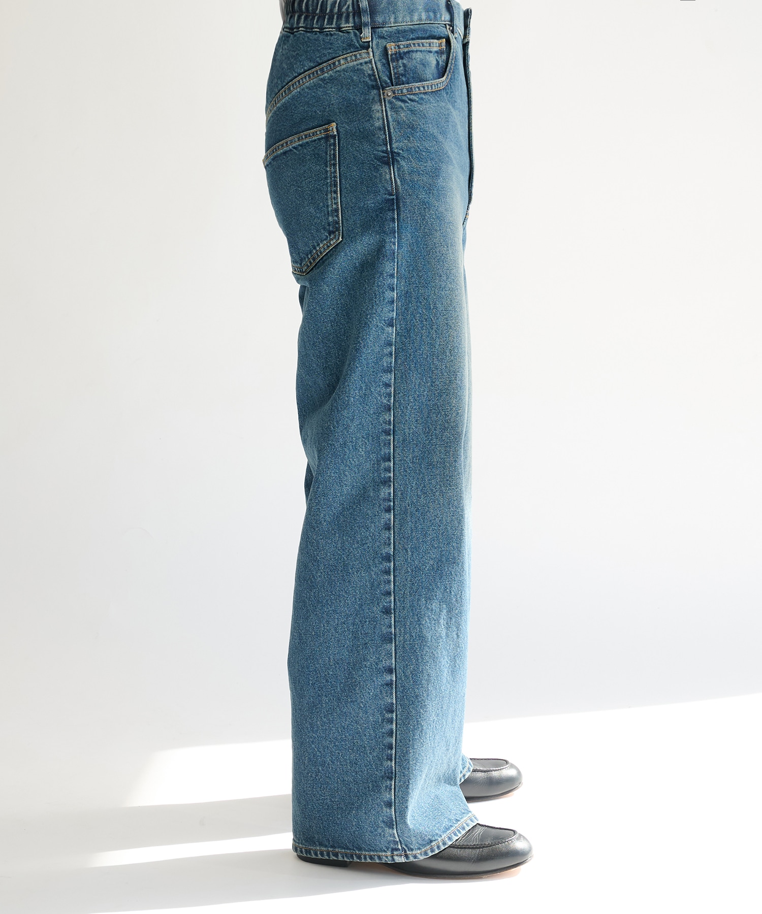 BLEACH OVERDYE DENIM JEANS STUDIOUS