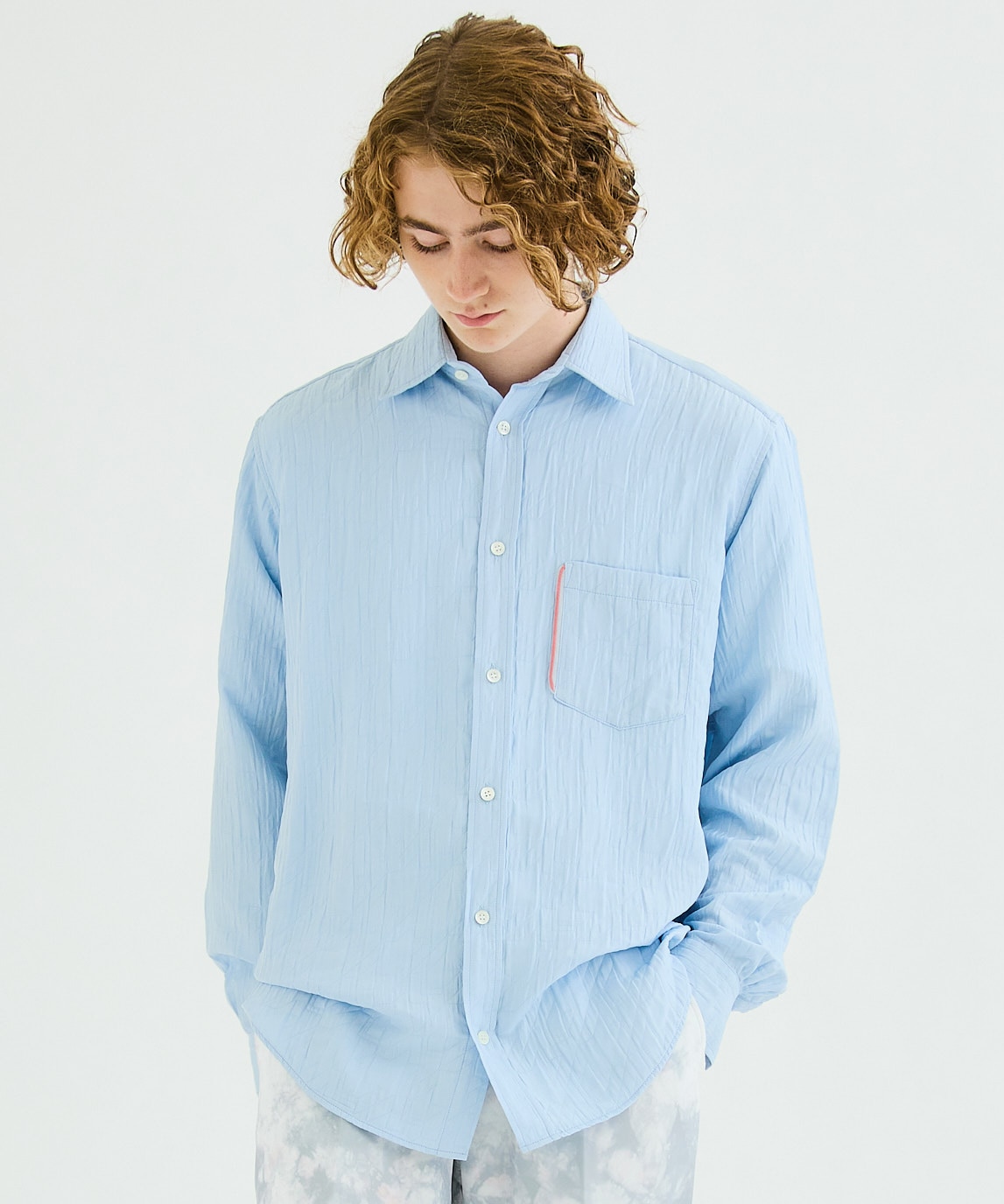 NEONSIGN】MW PLOVERS REGULAR COLLAR SHIRT-