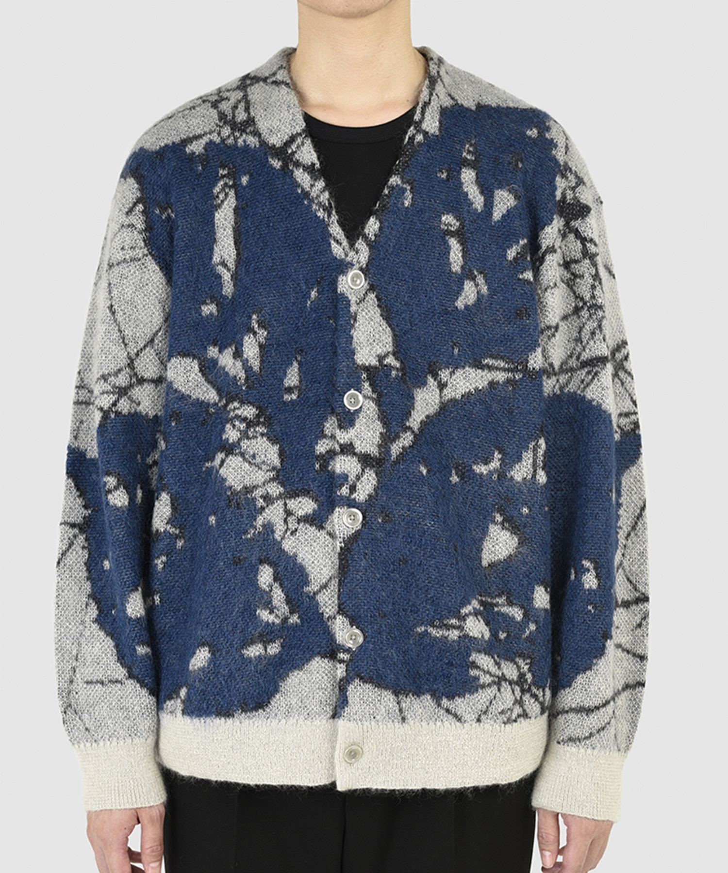 MOHAIR WJQ KNIT CD（BIG LEAF）