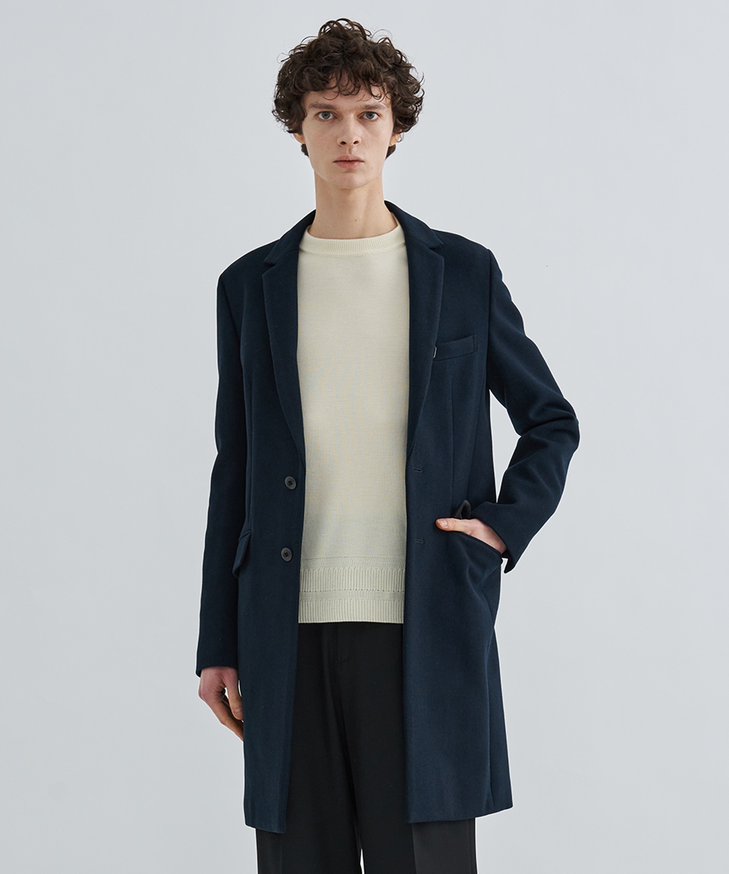 ウール100%定価11.5万 極美品 PS Paul Smith チェスターコート