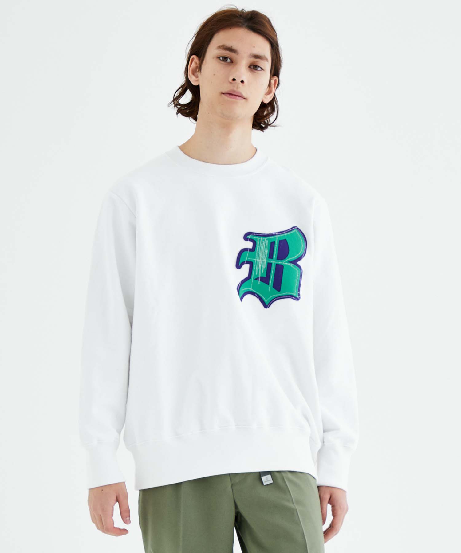 kolor beacon パッチスウェット 22SS