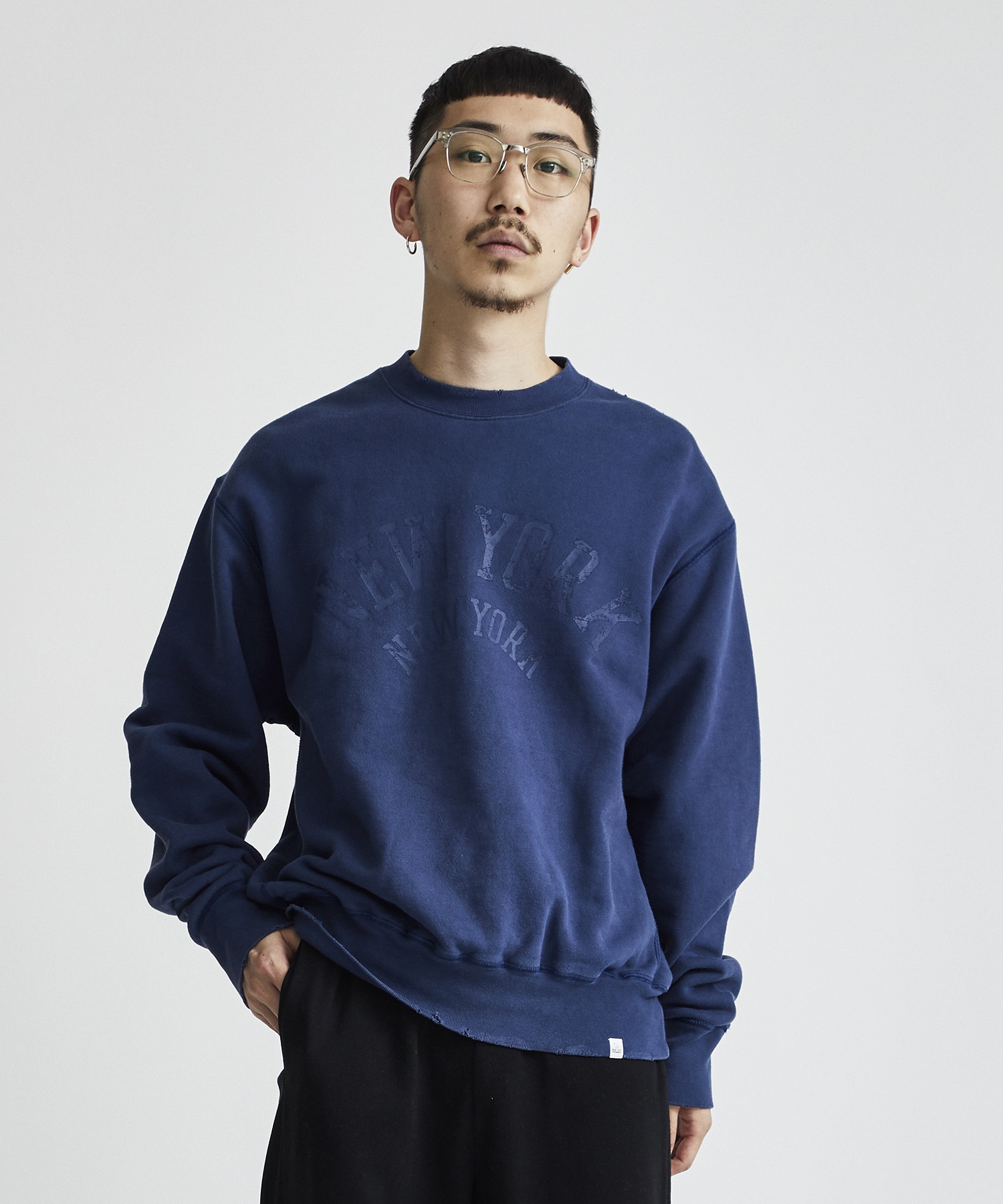 トップス”M”crew sweat - www.newfarmorganics.co.uk