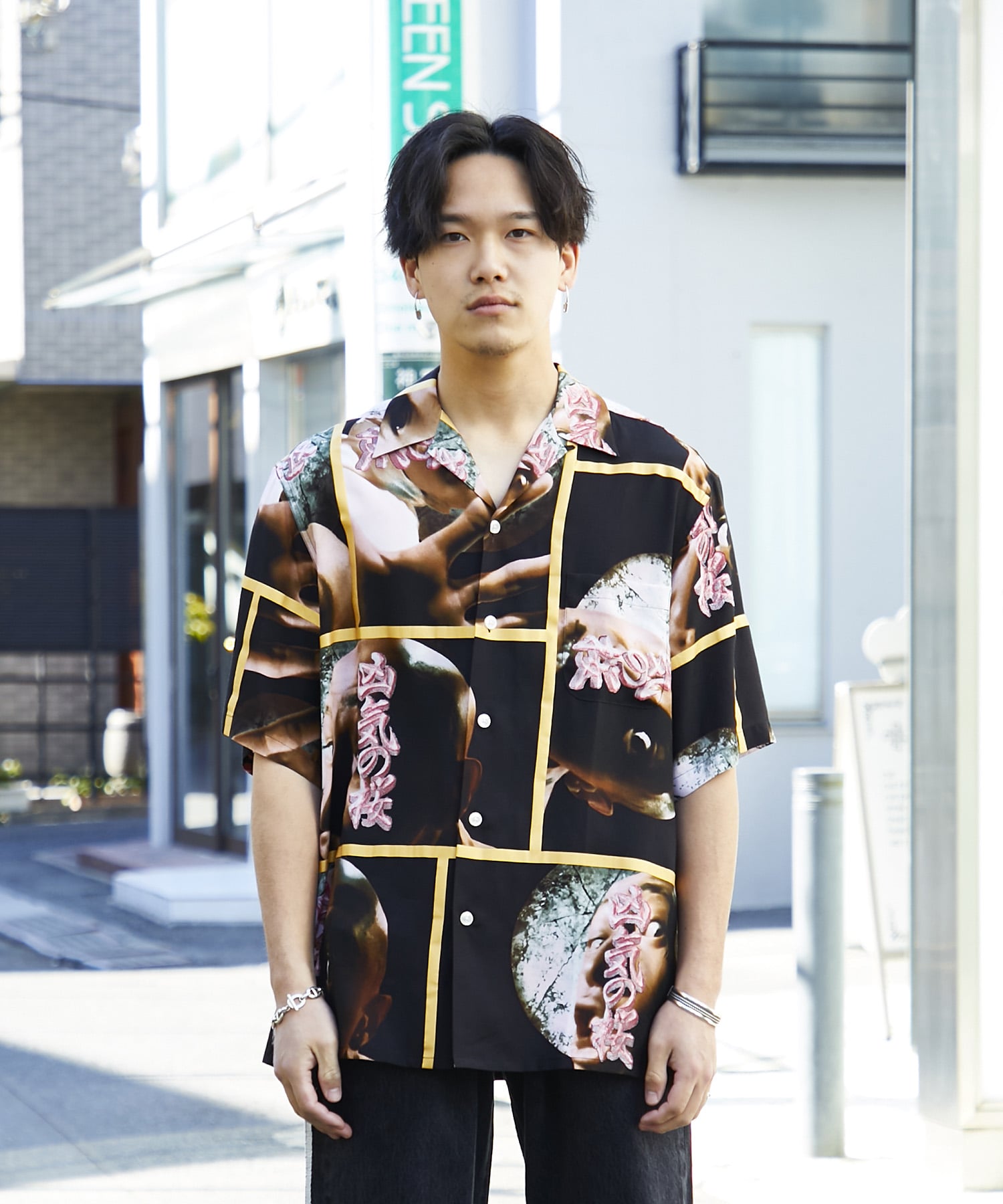 WACKO MARIA ワコマリア 22SS HAWAIIAN SHIRT TYPE-4 薔薇柄オープン