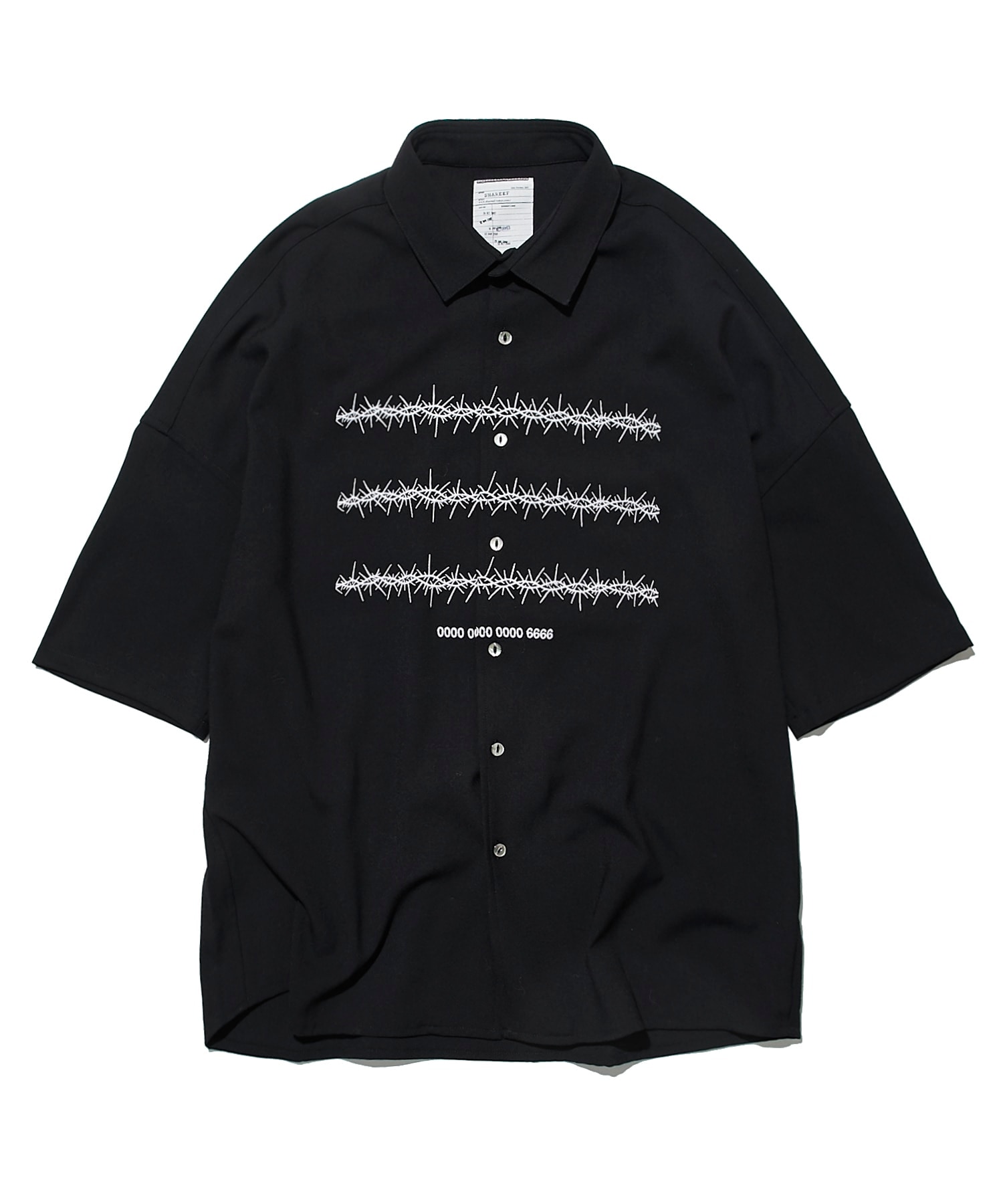 BARBED WIRE emb S/S SHIRTS｜SHAREEF