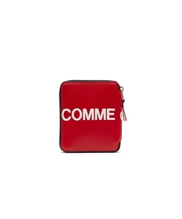 ポケットx1COMME des GARCONS Huge－Logo 二つ折りカードケース