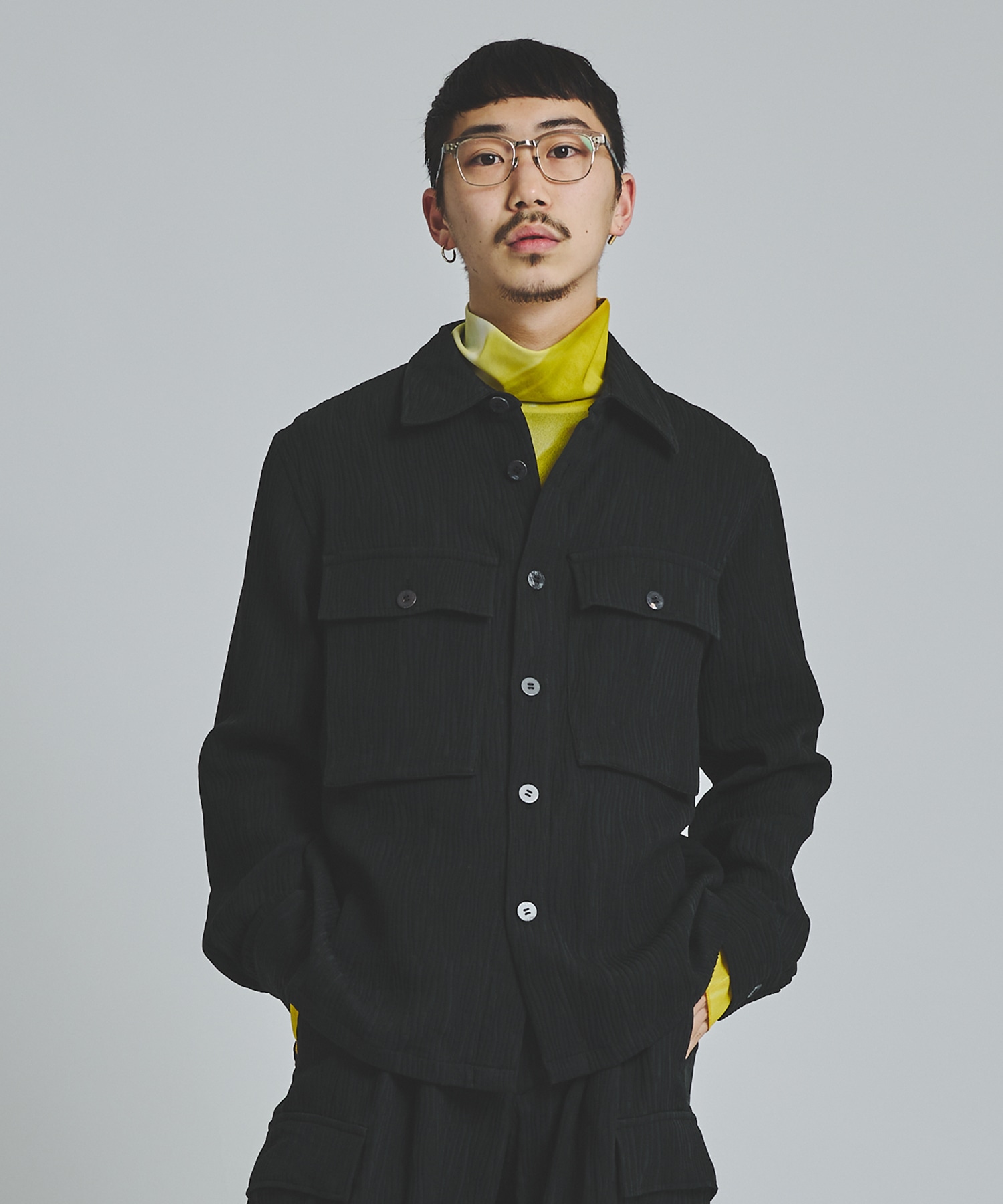 CREPE OVER-SHIRTS｜TAAKK