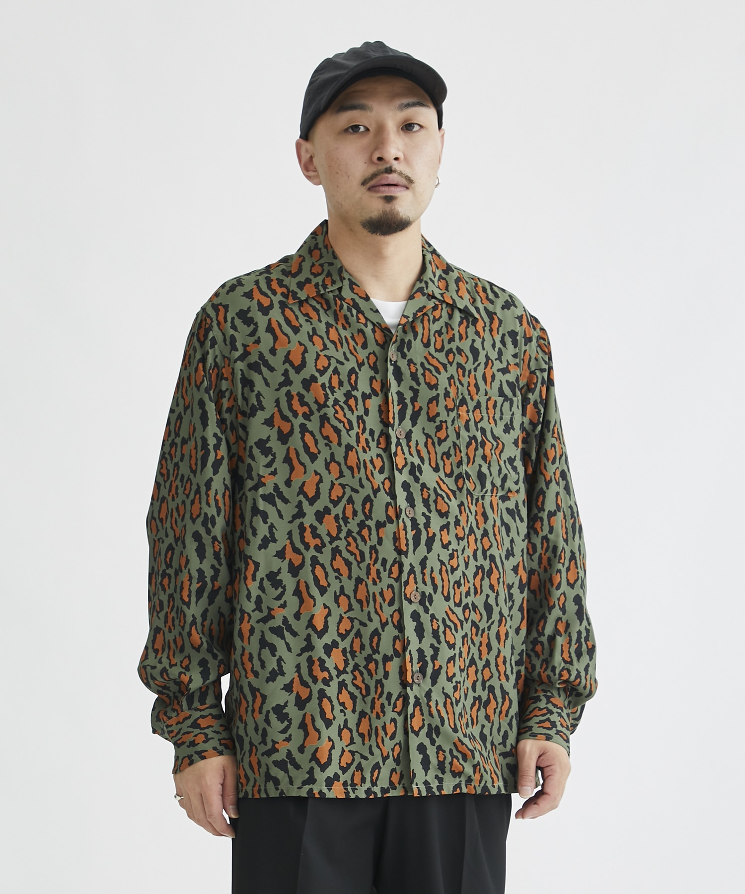 ワコマリア HAWAIIAN SHIRT L/S (TYPE 3)木村拓哉-