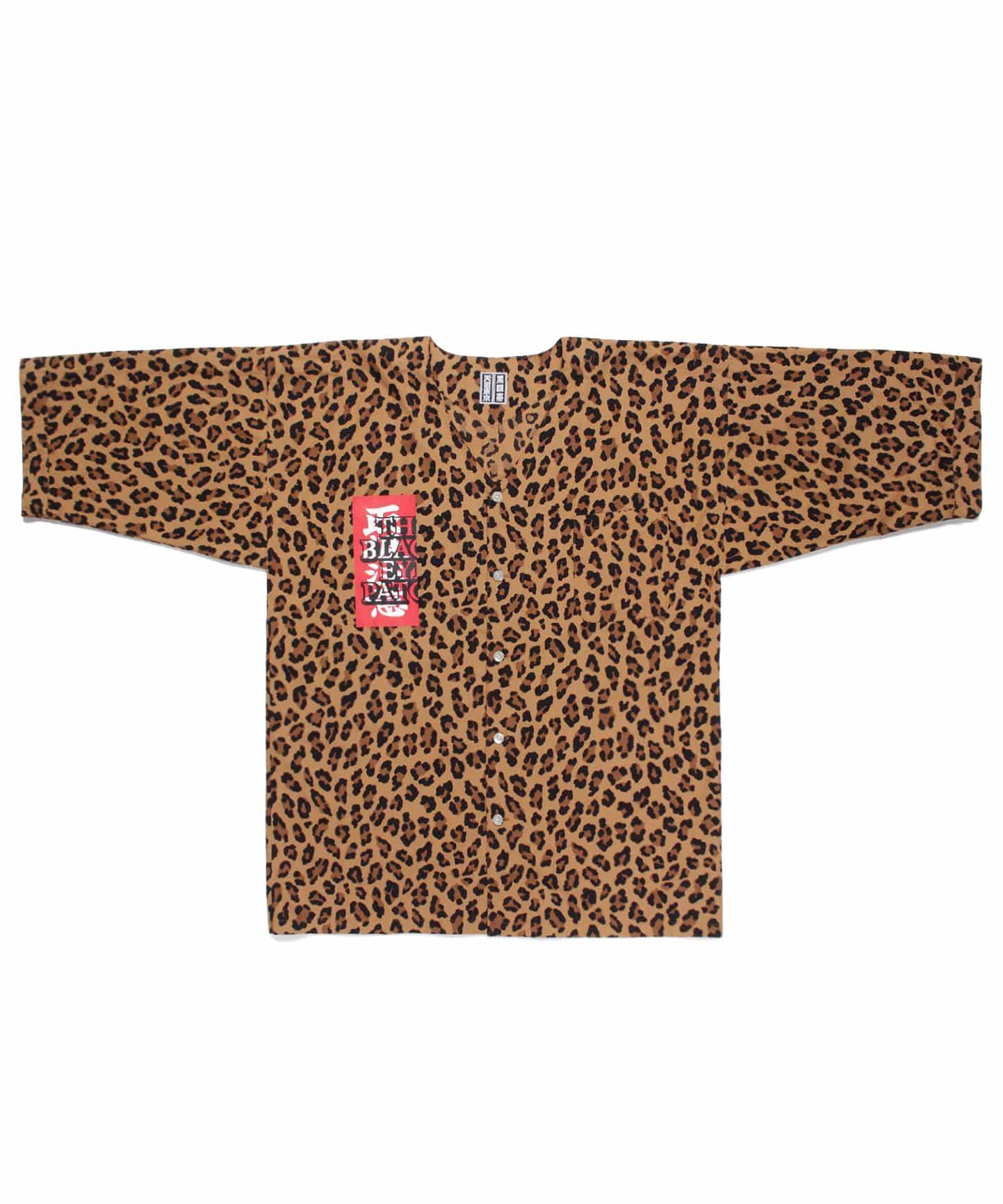 BlackEyePatch  x  WACKO MARIA （ブラックアイパッチ x ワコマリア）Leopard Dabo Shirt　ダボシャツ【A31071-007】