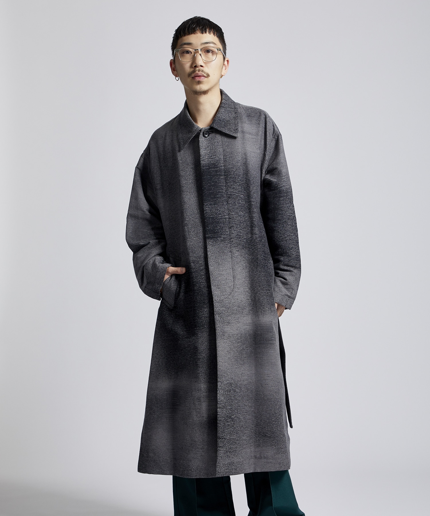 united tokyo Bal collar coat | msacapital.com.br