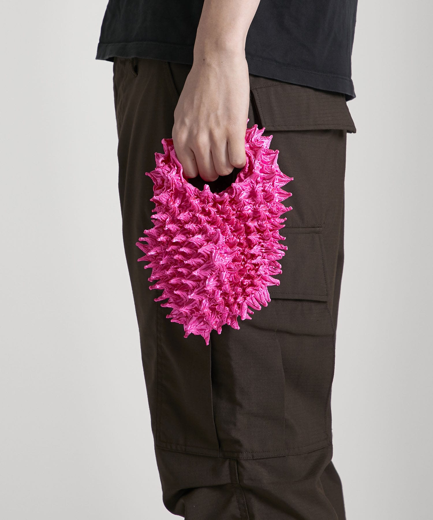 BAI SHIBORI PETIT BAG(FREE PINK): BUNZABURO: MENS｜ STUDIOUS