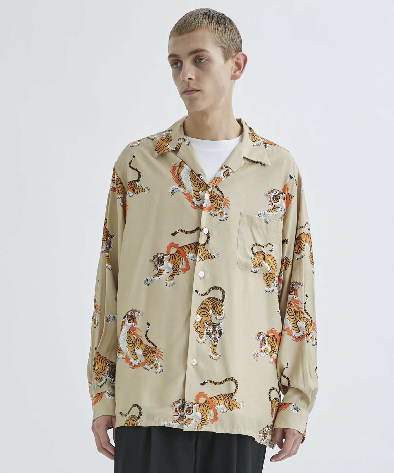 在庫有り お買い得 TIM LEHI / HAWAIIAN SHIRT L/S (TYPE-5) - 通販