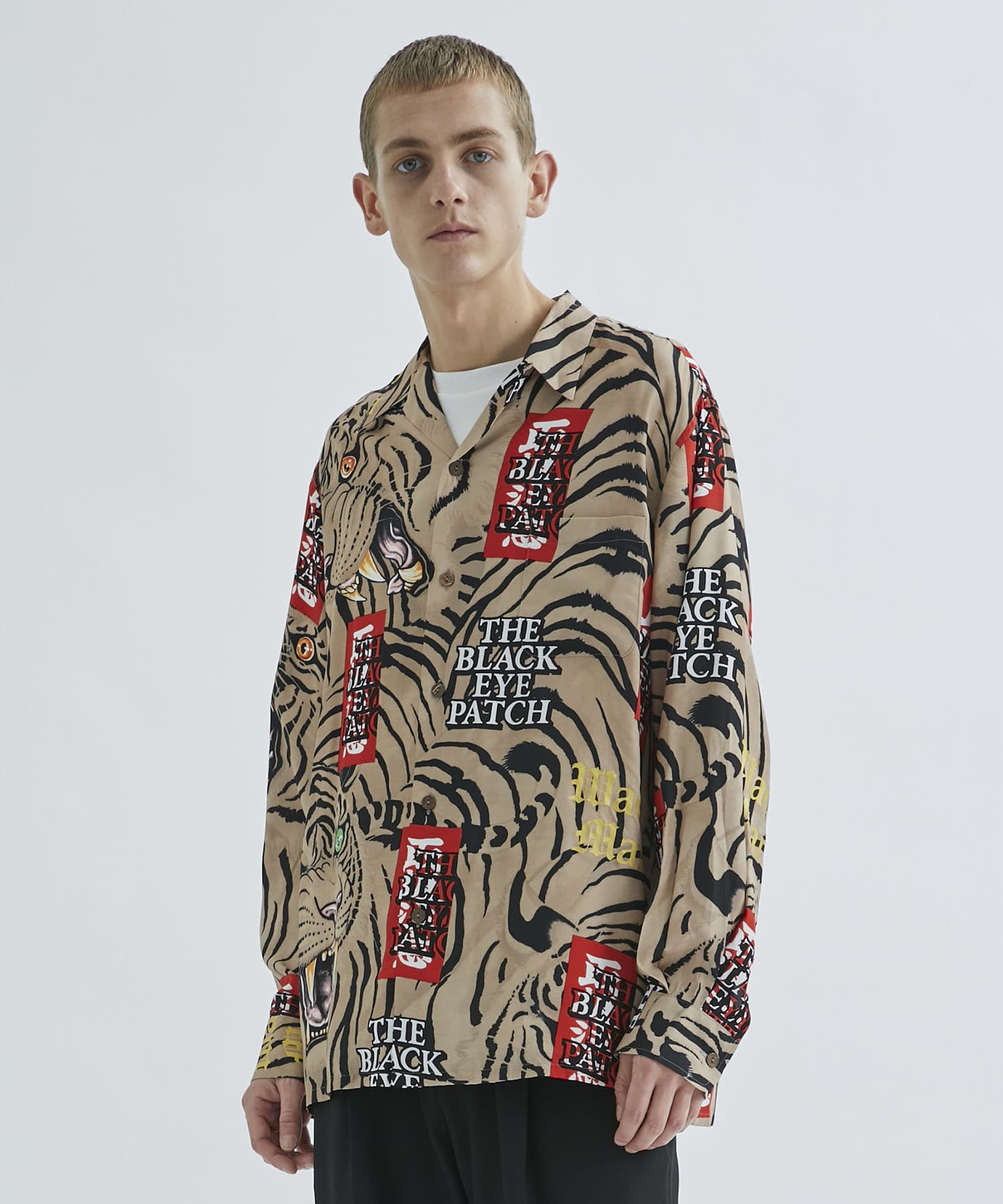 BlackEyePatch / HAWAIIAN SHIRT L/S