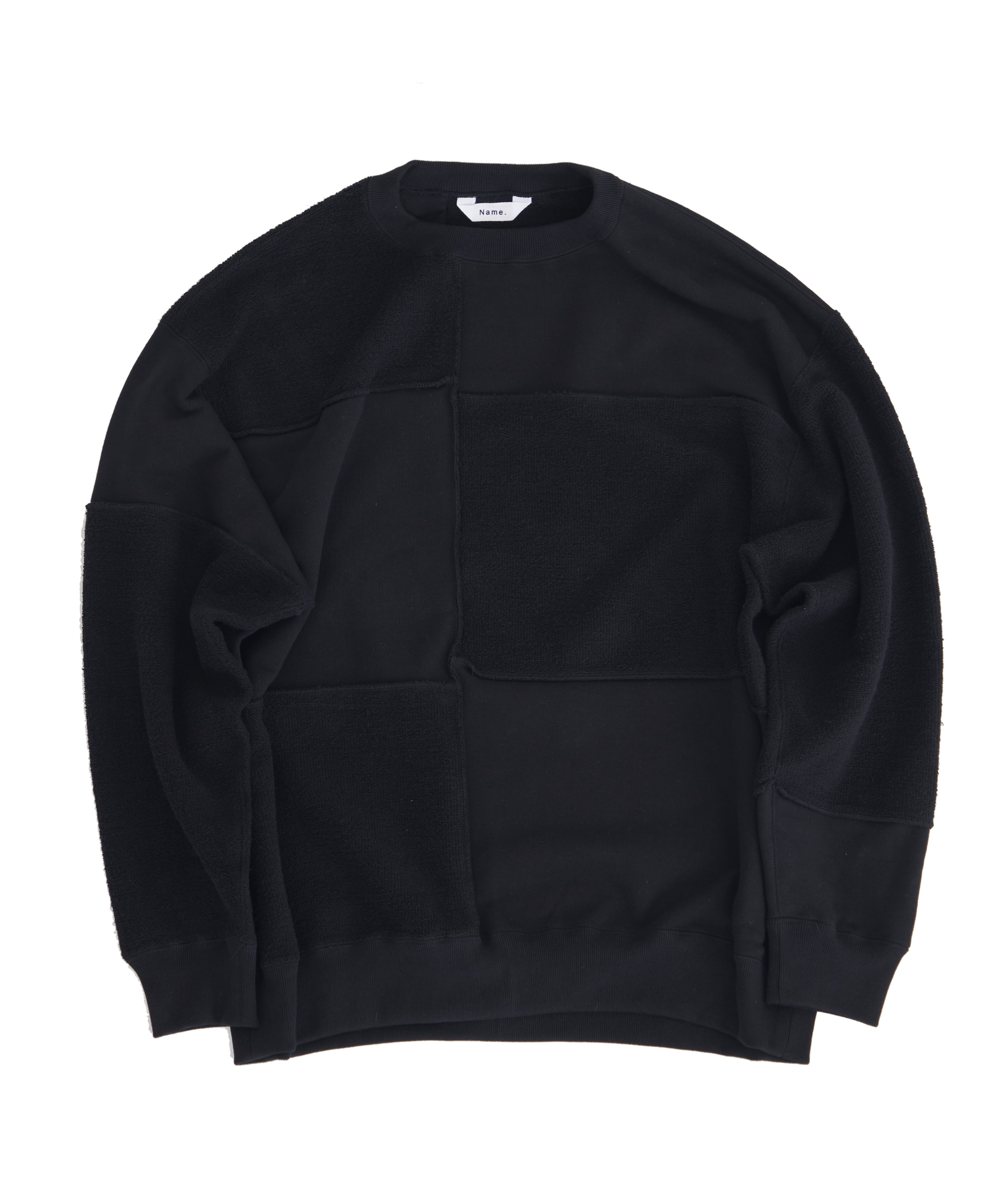 完売品」23ss Name. STUDIOUS PATCHWORK SWEAT | finiscapital.com