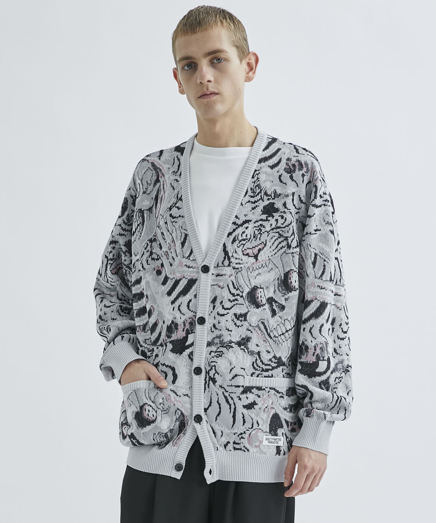 WACKO MARIA TIM LEHI JACQUARD CARDIGAN | www.innoveering.net