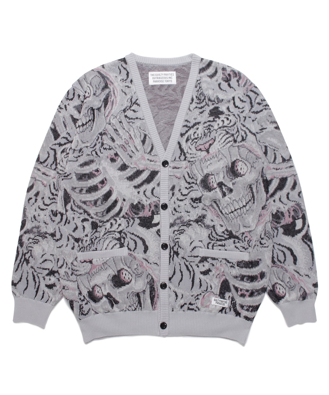 TIM LEHI / JACQUARD CARDIGAN ( TYPE-2 )