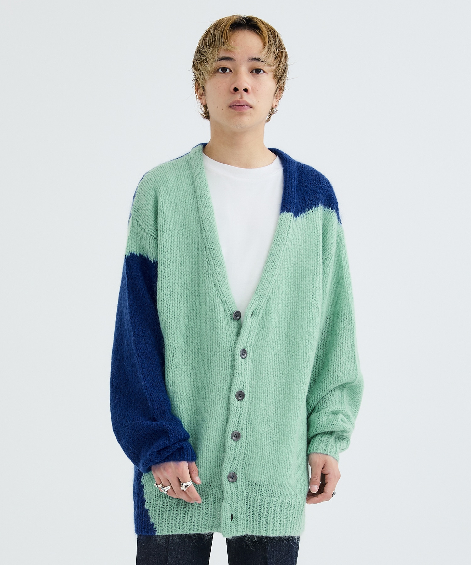 Hand Knitted Mohair Cardigan | NOMA t.d.