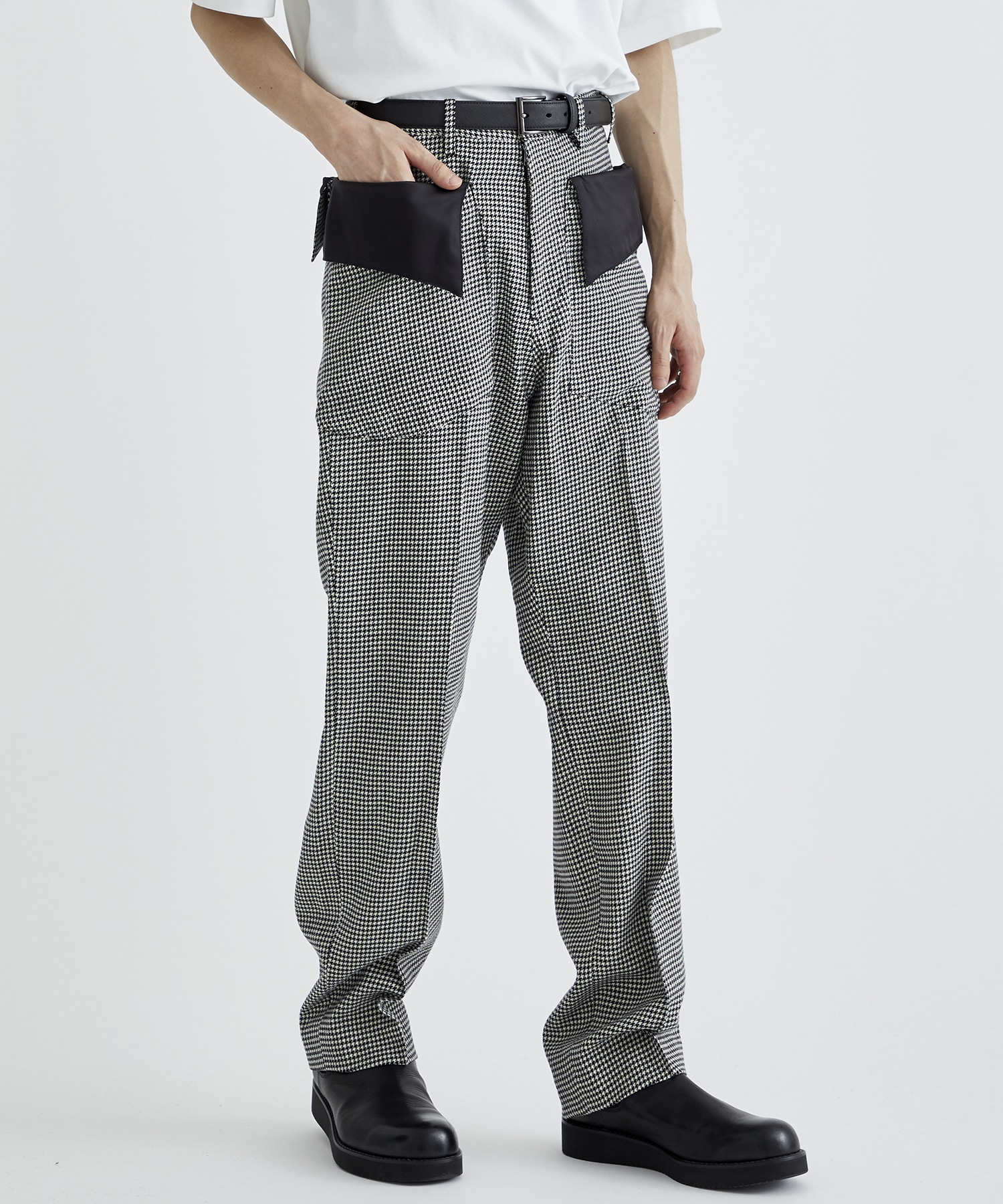 商店商店sulvam CENTER PIPING PANTS スラックス | purcellcom.com