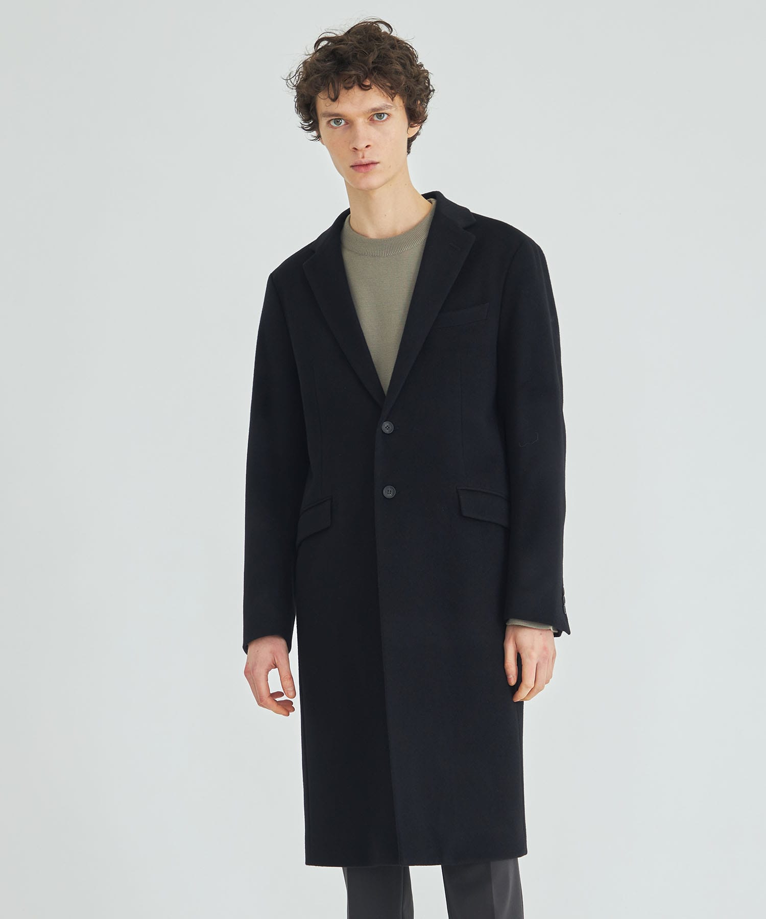 CASHMERE SINGLE CHESTER COAT | BESPOKE TOKYO