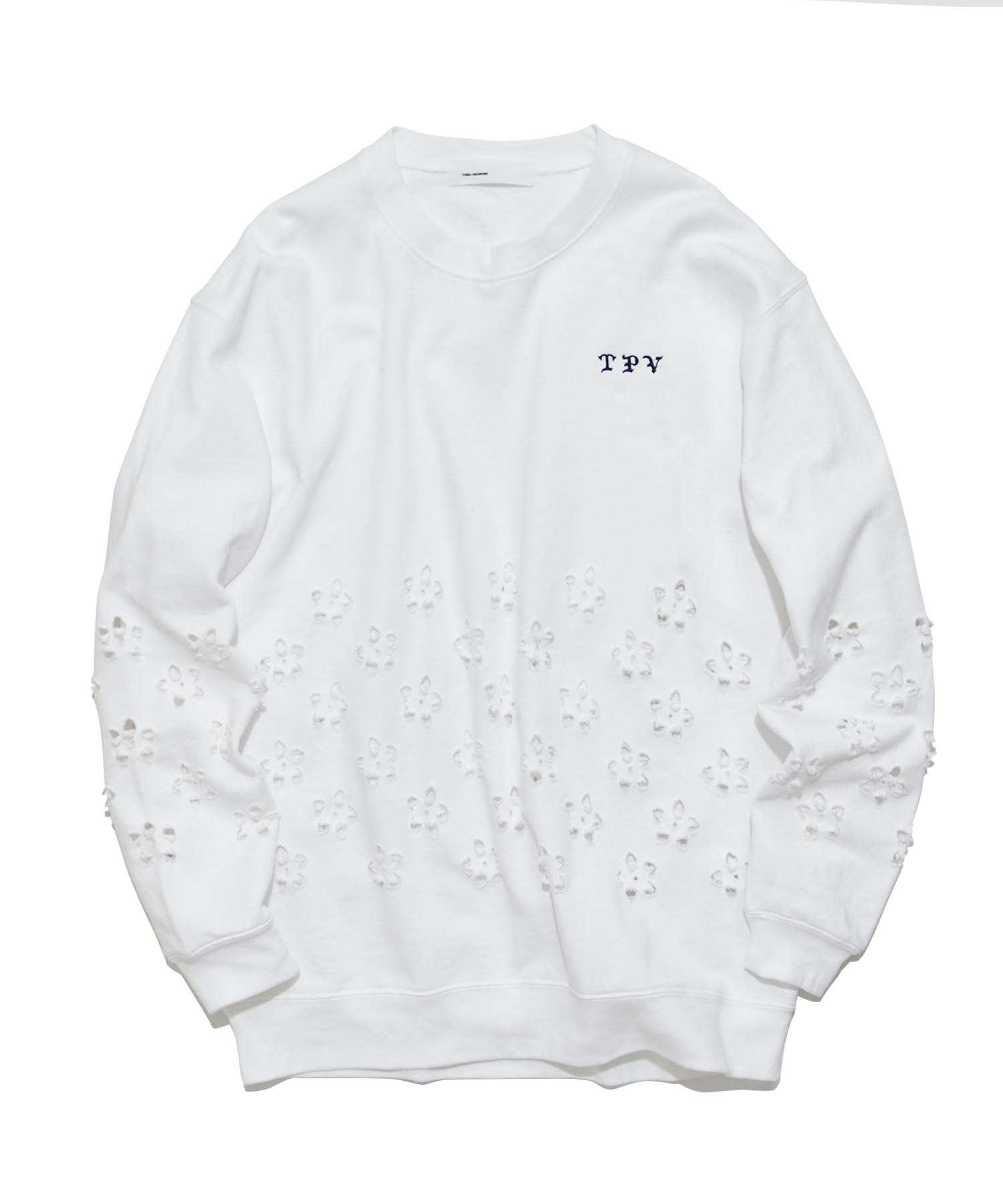 Flower cut out sweatshirt | TOGA