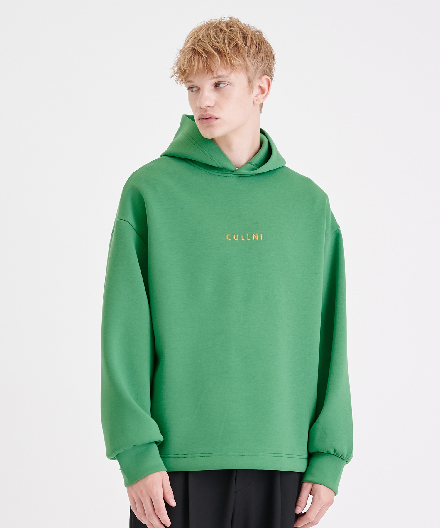 CULLNI Logo Embroidery Hoodie｜CULLNI