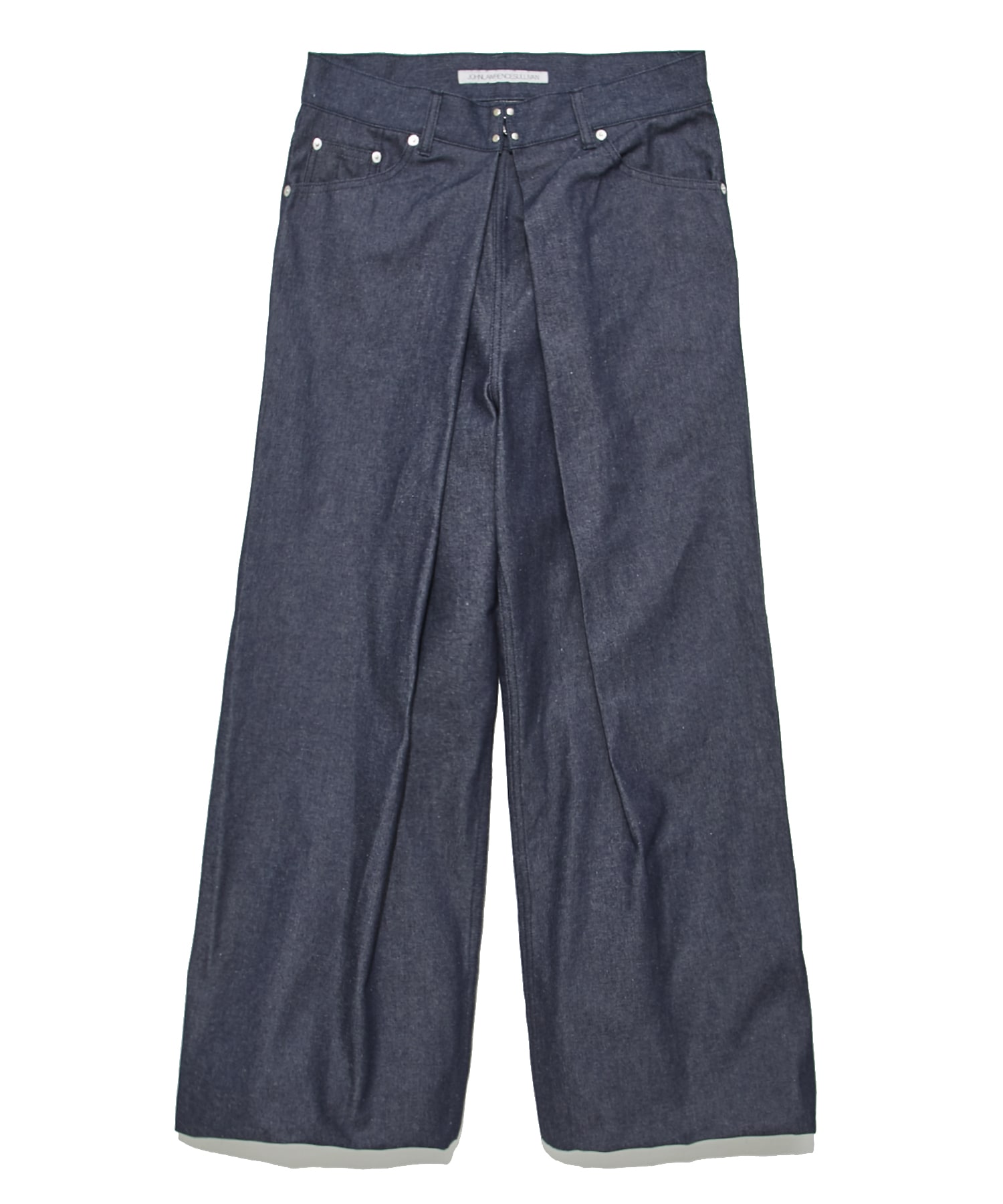 RIGID DENIM WIDE PANTS | JOHN LAWRENCE SULLIVAN