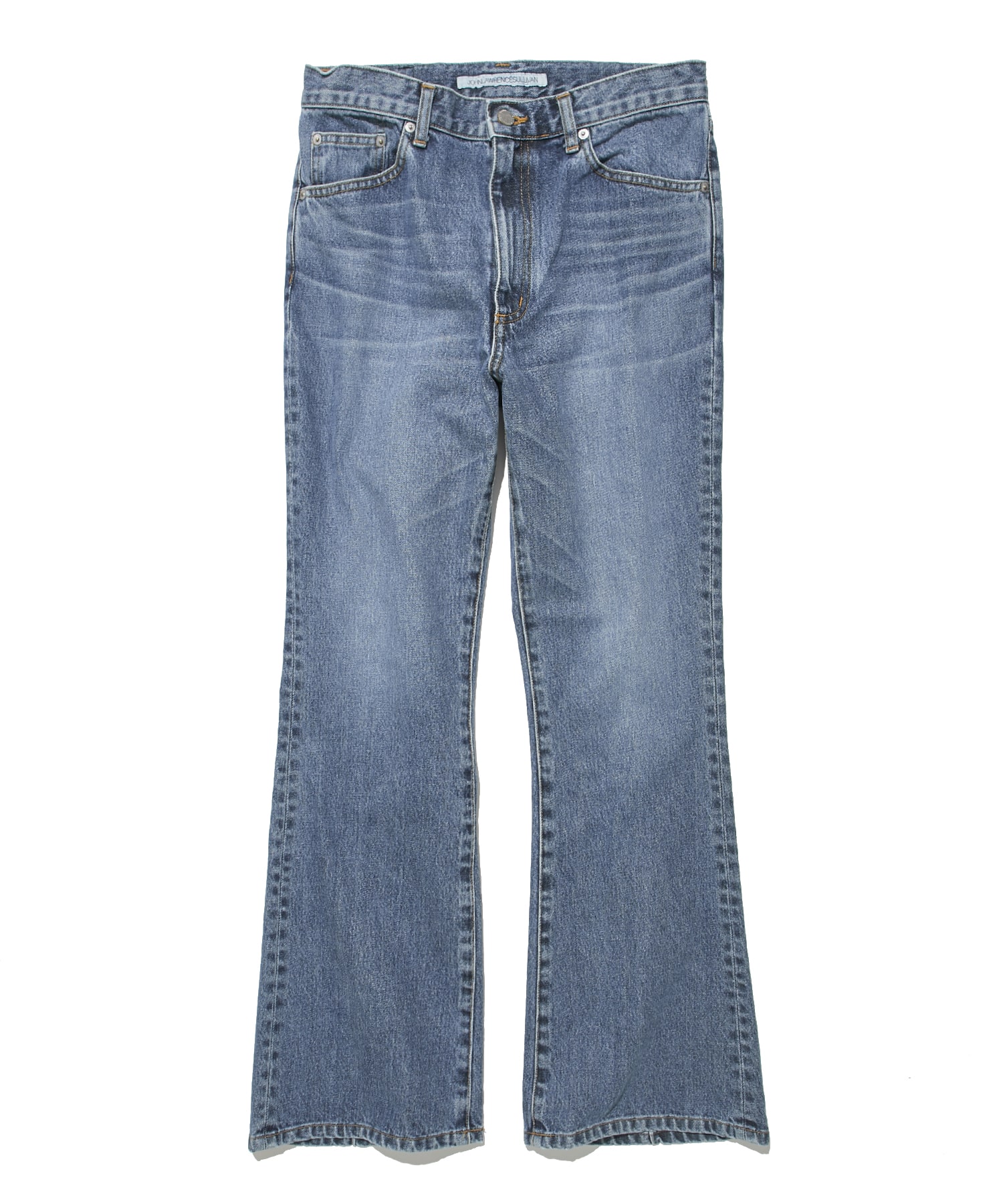 WASHED DENIM FLARED PANTS｜JOHN LAWRENCE SULLIVAN