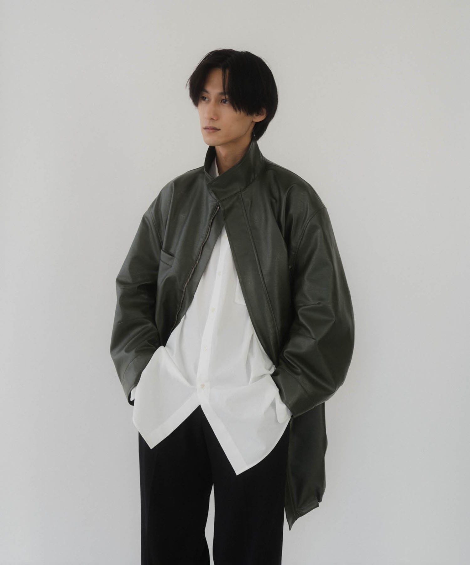 大人気定番商品 label jacket/sandbeige leather label www.annuaire