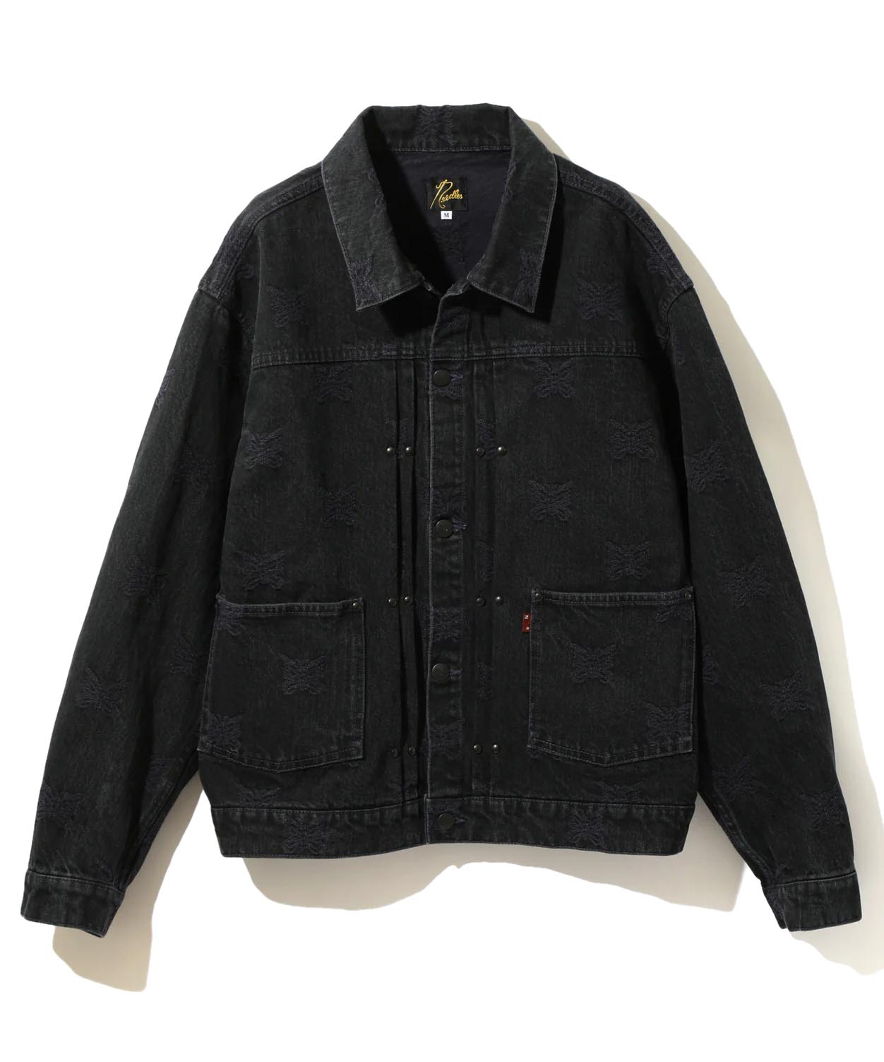 即納ショップ Needles M.W. Jean Jacket - Papillon Emb Gジャン