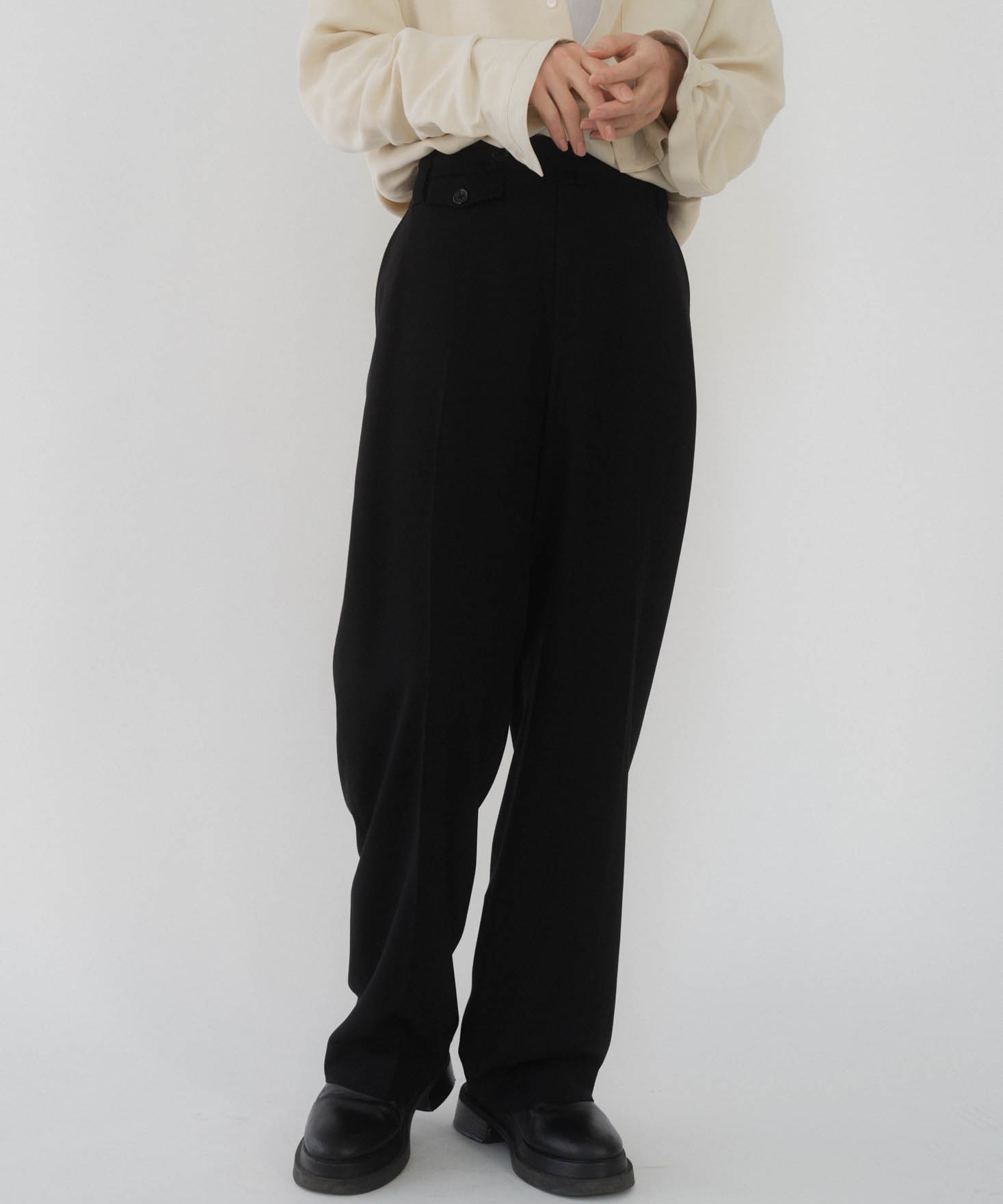 centerpress relax pants(unisex)｜Knuth Marf