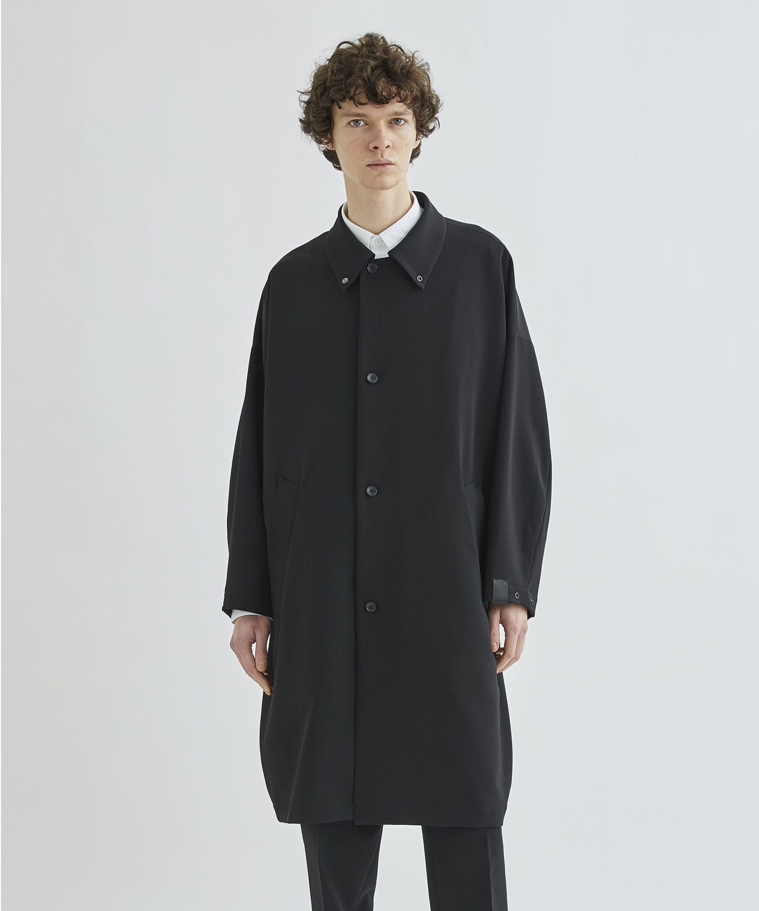 EX.BAL COLLAR COAT 098 FAB ｜ N.HOOLYWOOD