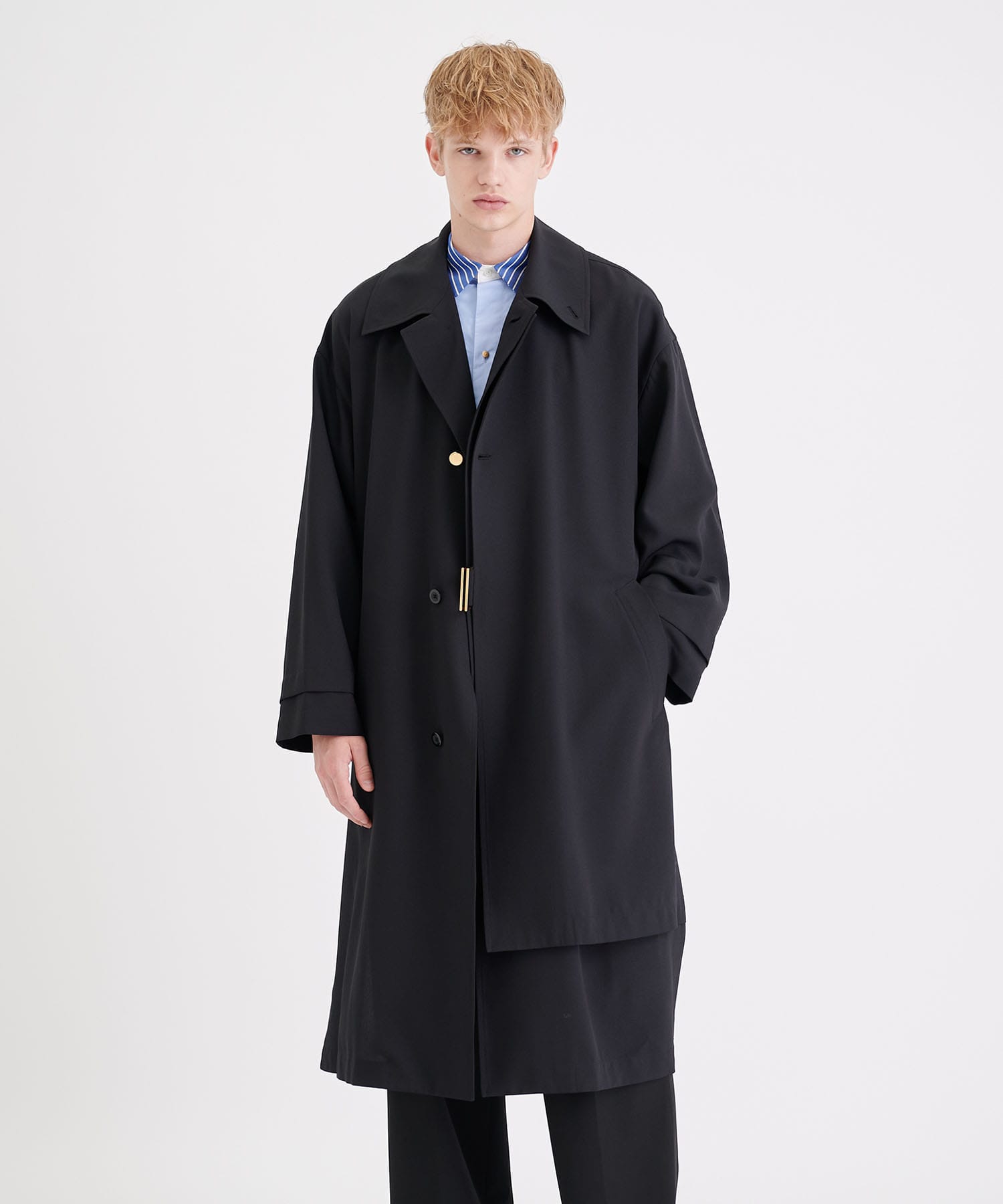 Layered Tie Locken Coat｜CULLNI