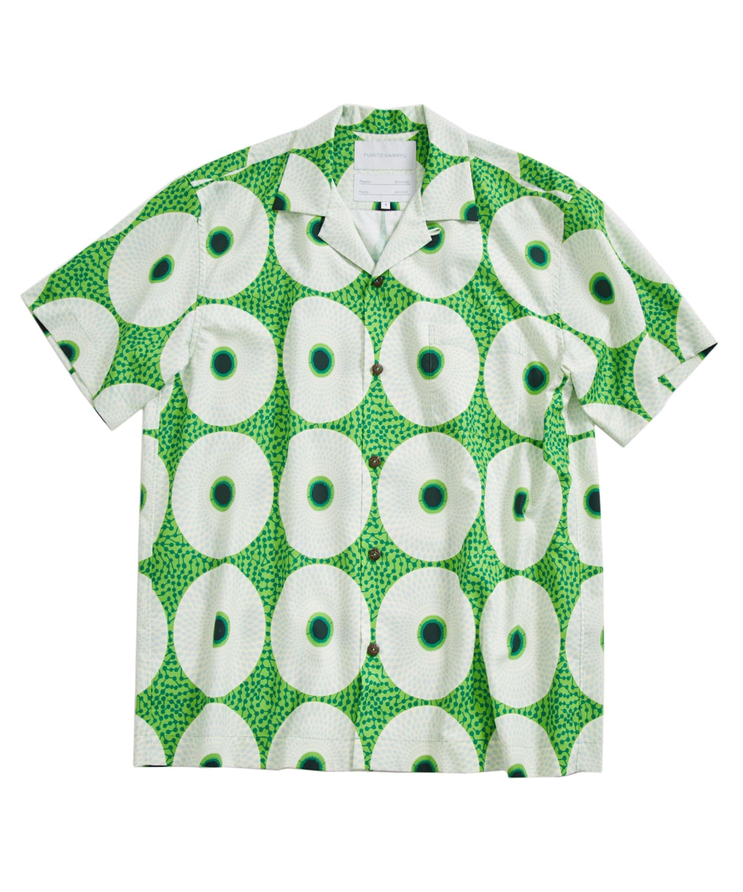 EX.Watteau pleats Hawaian shirt | FUMITO GANRYU