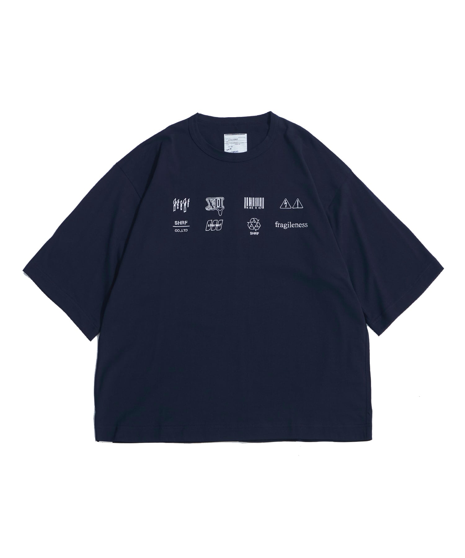 SHAREEF STUDIOUS別注 GEORGETTE TEE - Tシャツ/カットソー(半袖/袖なし)