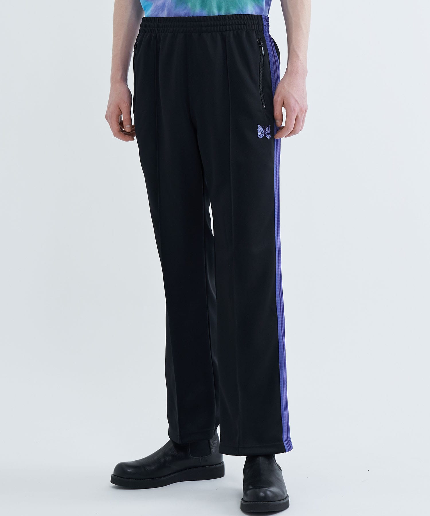 別注>ストレートTrack Pant - Poly Smooth｜NEEDLES