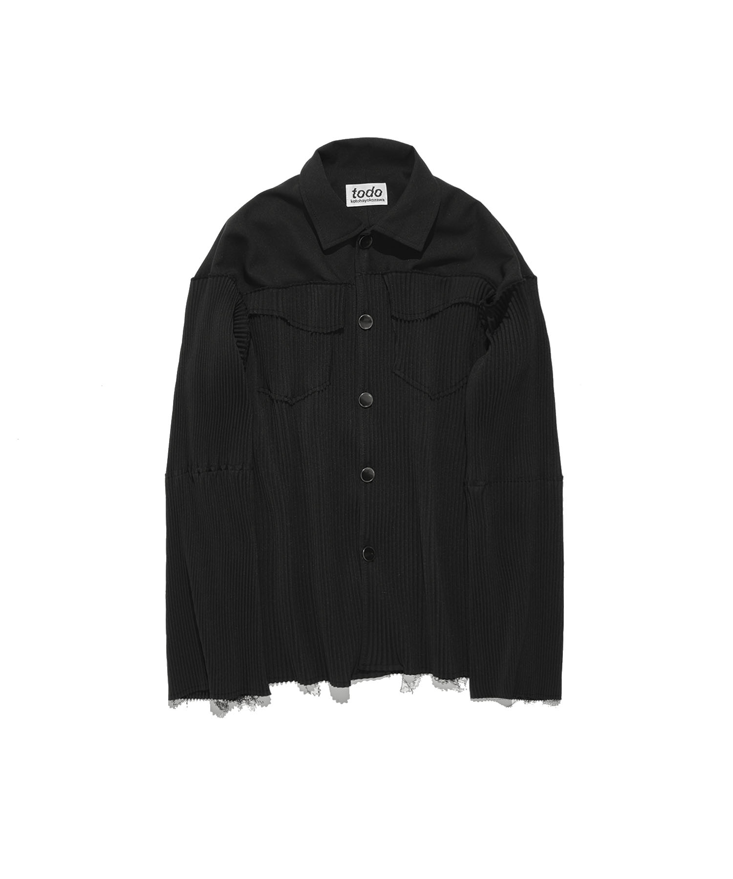 別注>PLEAT SHIRT JACKET｜kotohayokozawa