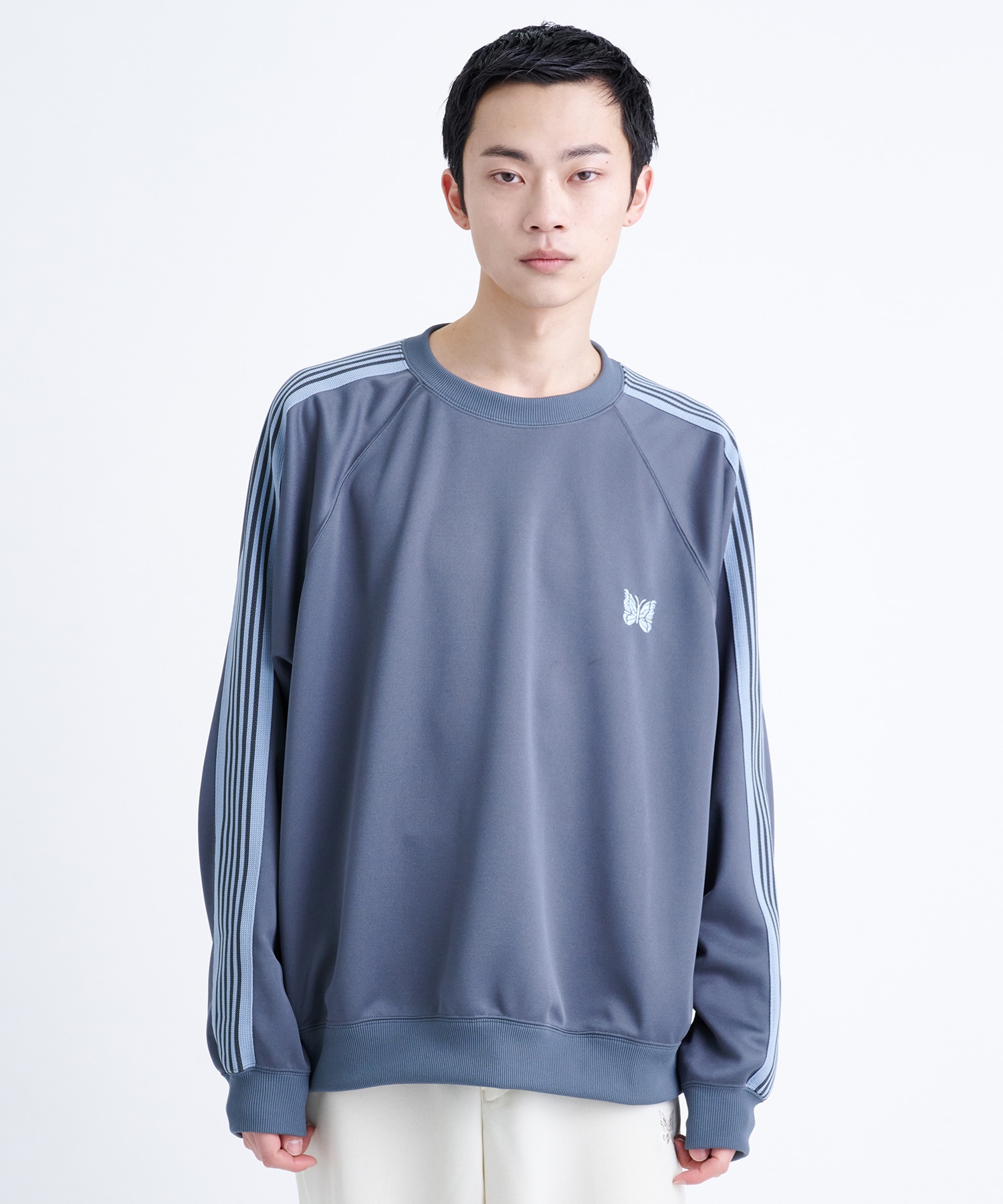 Needles Track Crew Neck Poly Smooth トープM - www.stedile.com.br